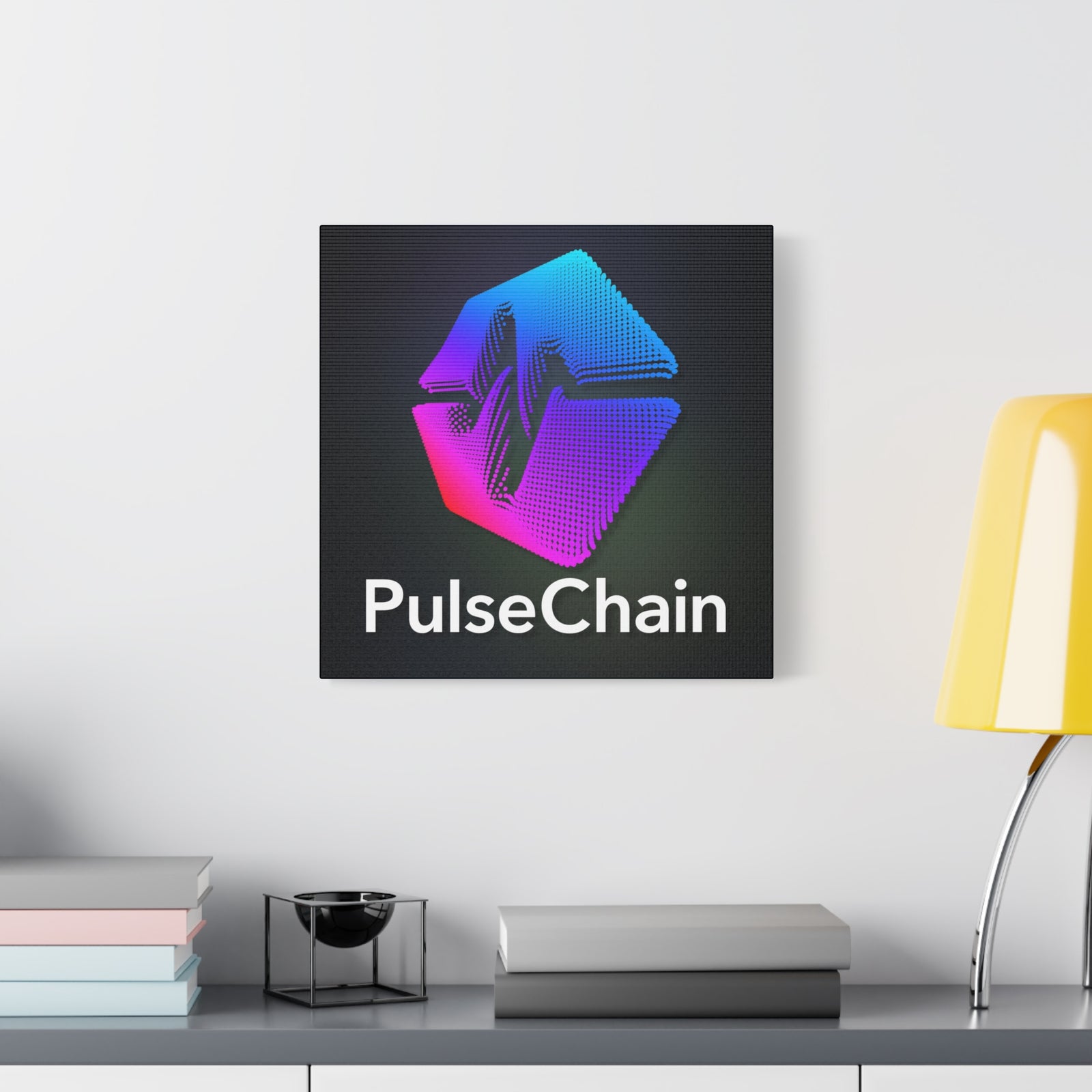 PulseChain - Premium Wall Canvas - The Pulsican Store