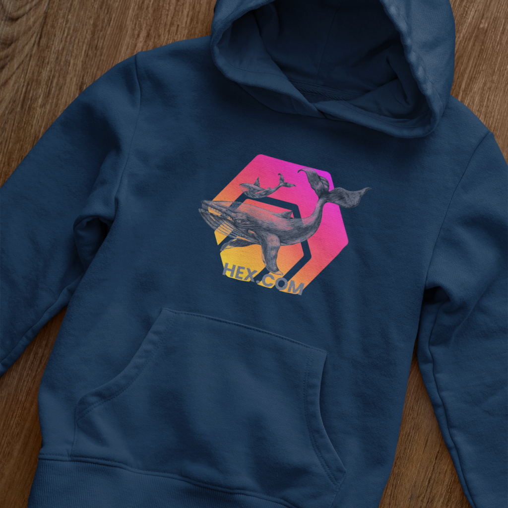 Hex Whale - Hoodie - The Pulsican Store
