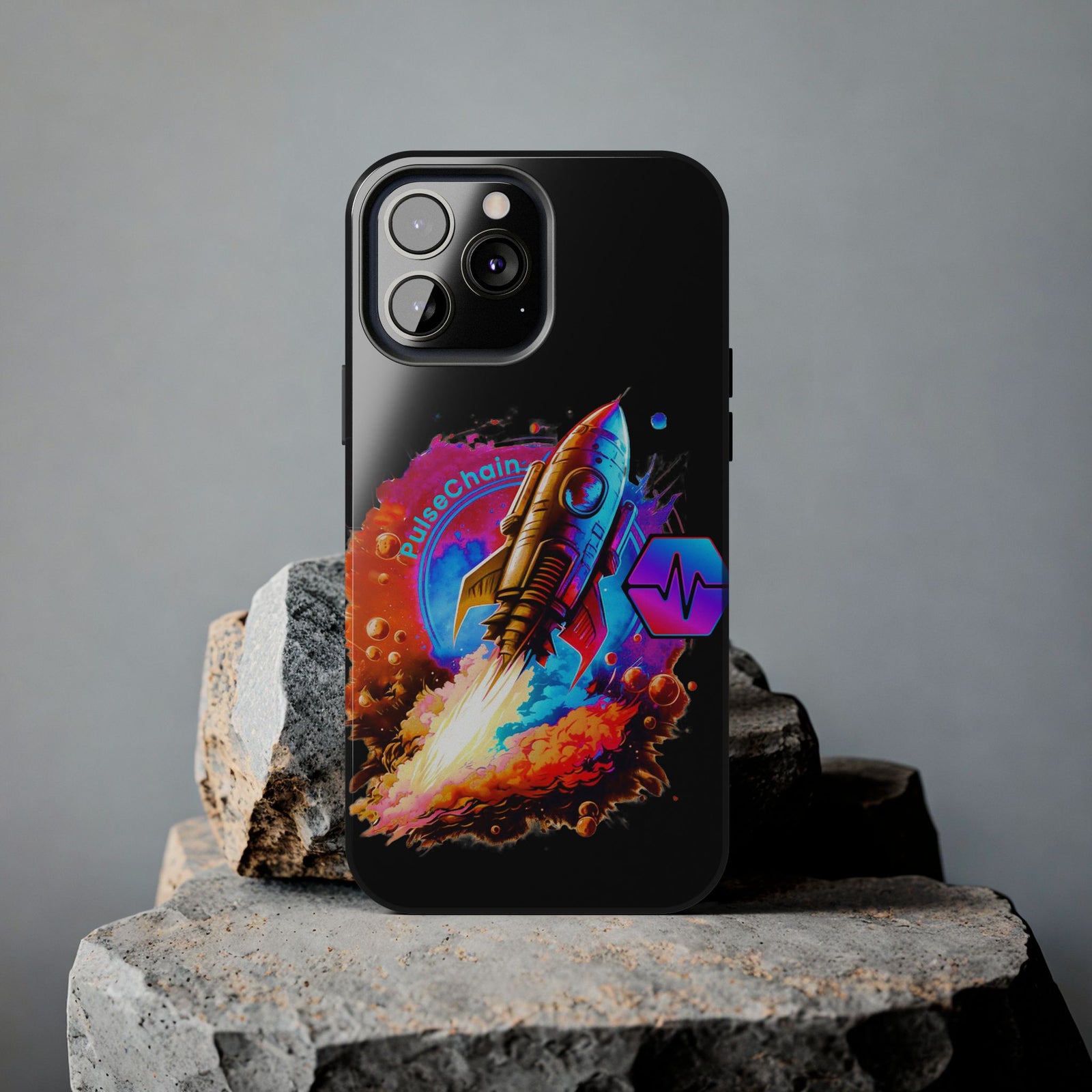 PulseChain Rocket - Tough Phone Case