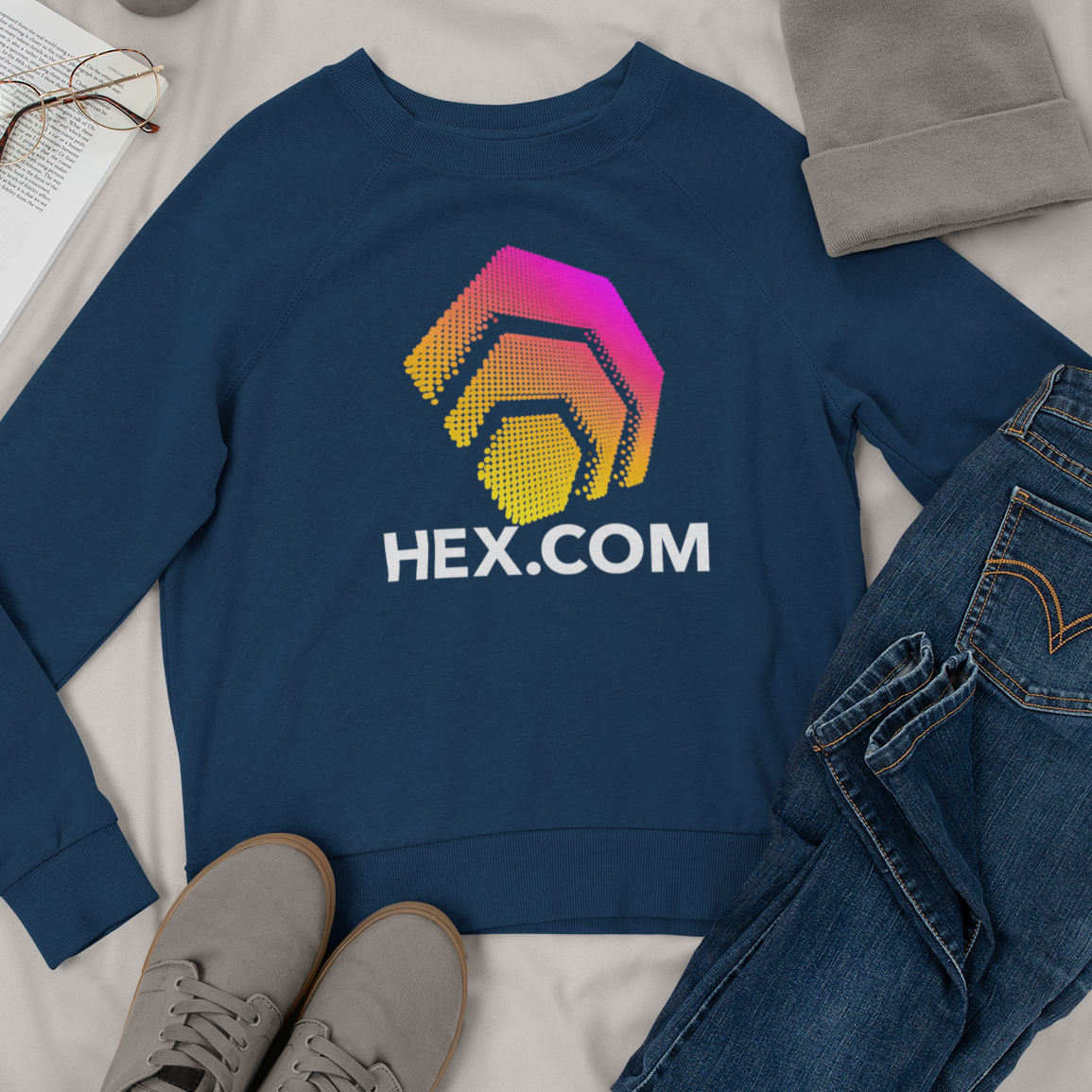 Hex.Com Logo - Sweatshirt - The Pulsican Store