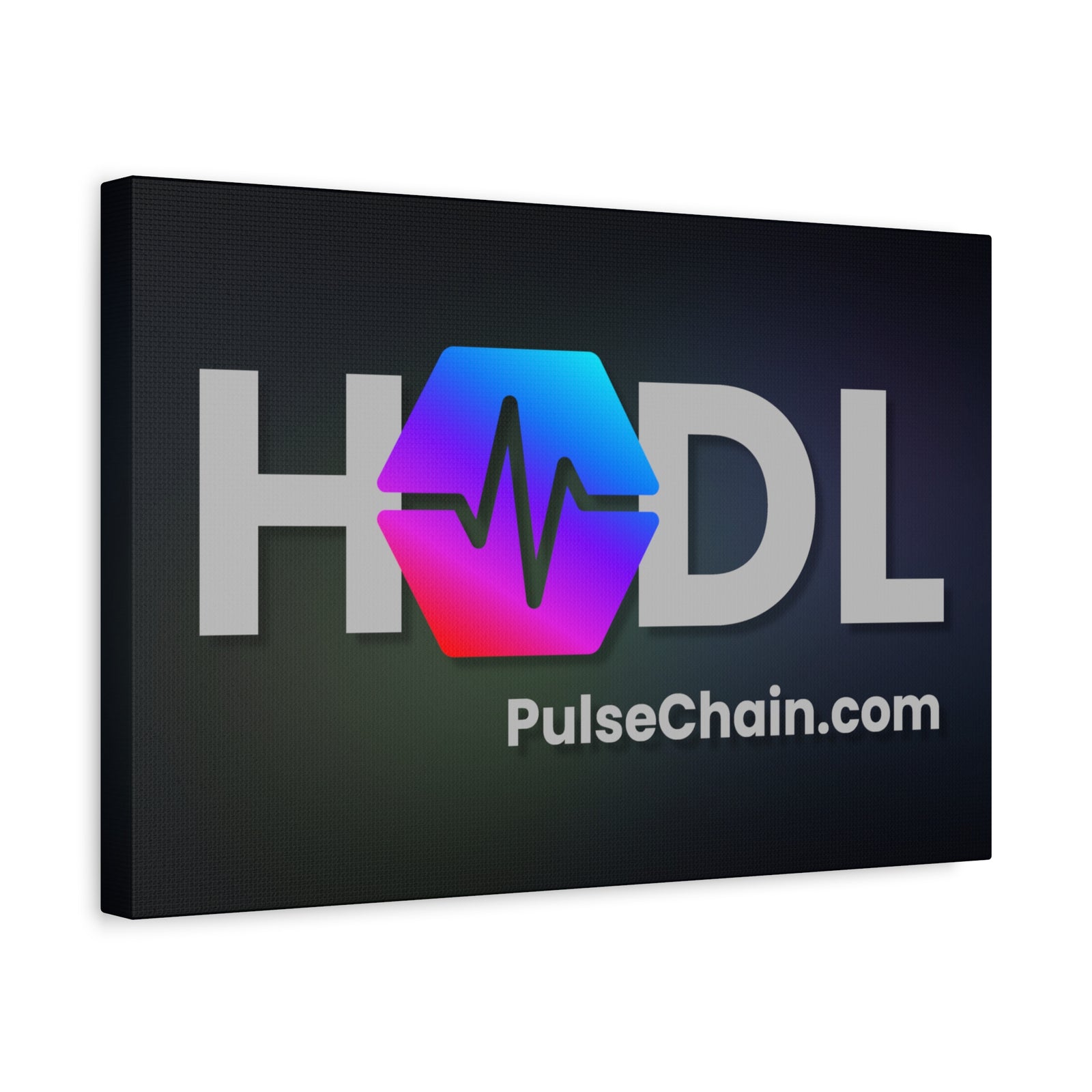 PulseChain HODL - Premium Wall Canvas - The Pulsican Store