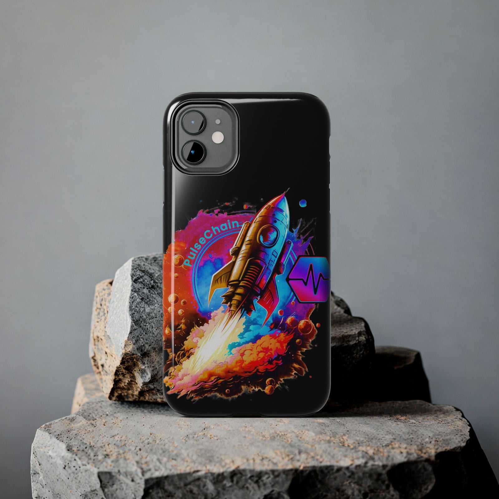 PulseChain Rocket - Tough Phone Case