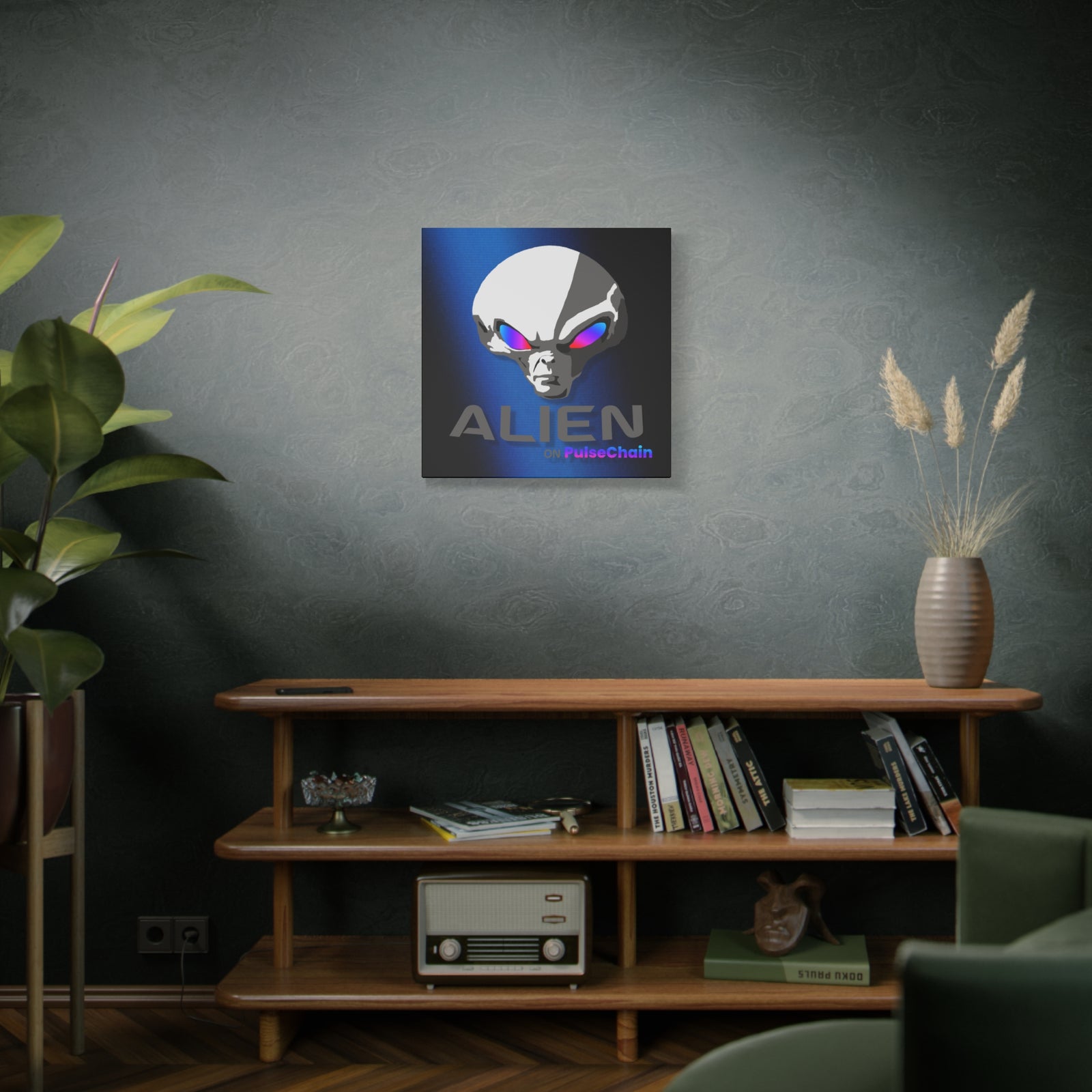 Alien - Premium Wall Canvas