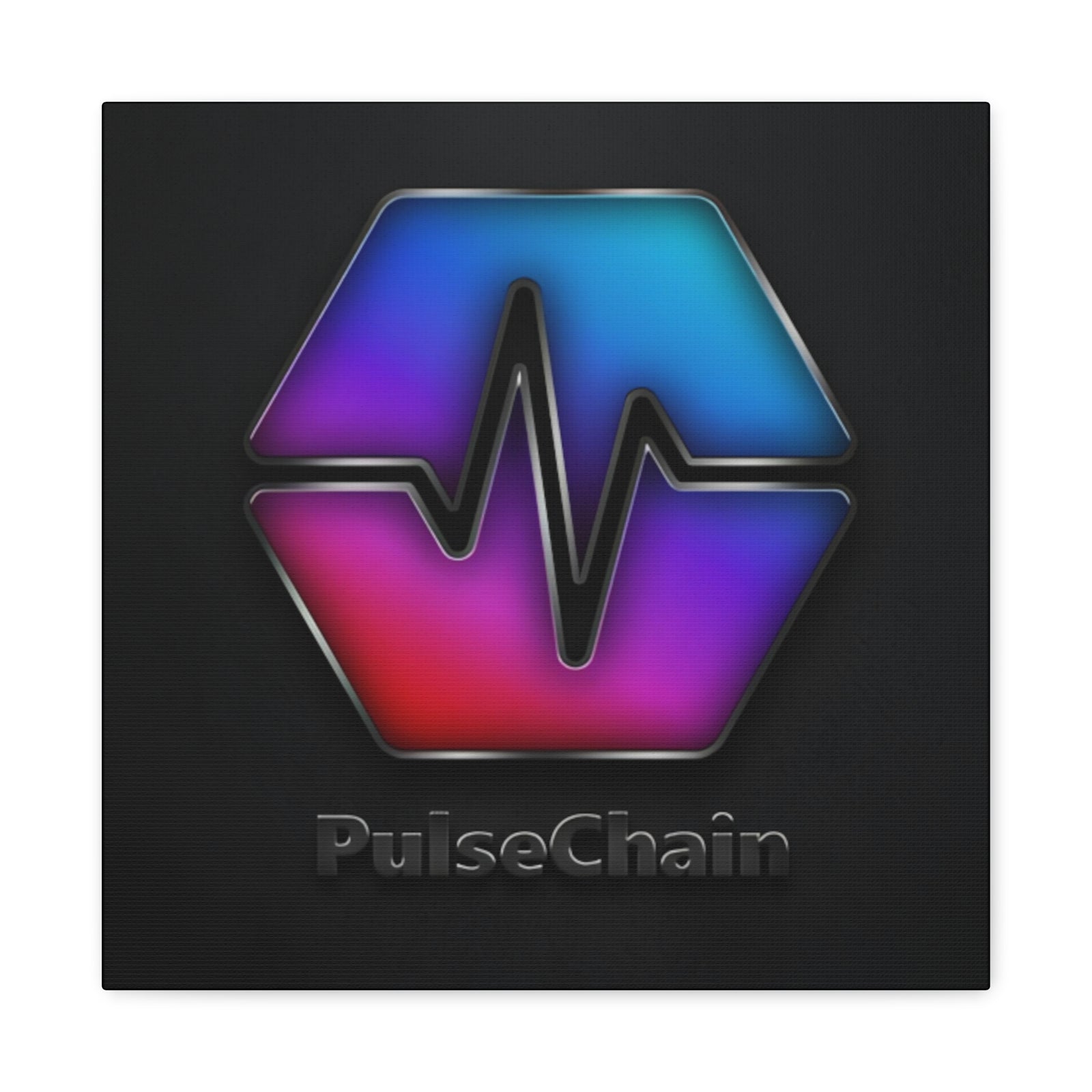 PulseChain - Premium Wall Canvas - The Pulsican Store