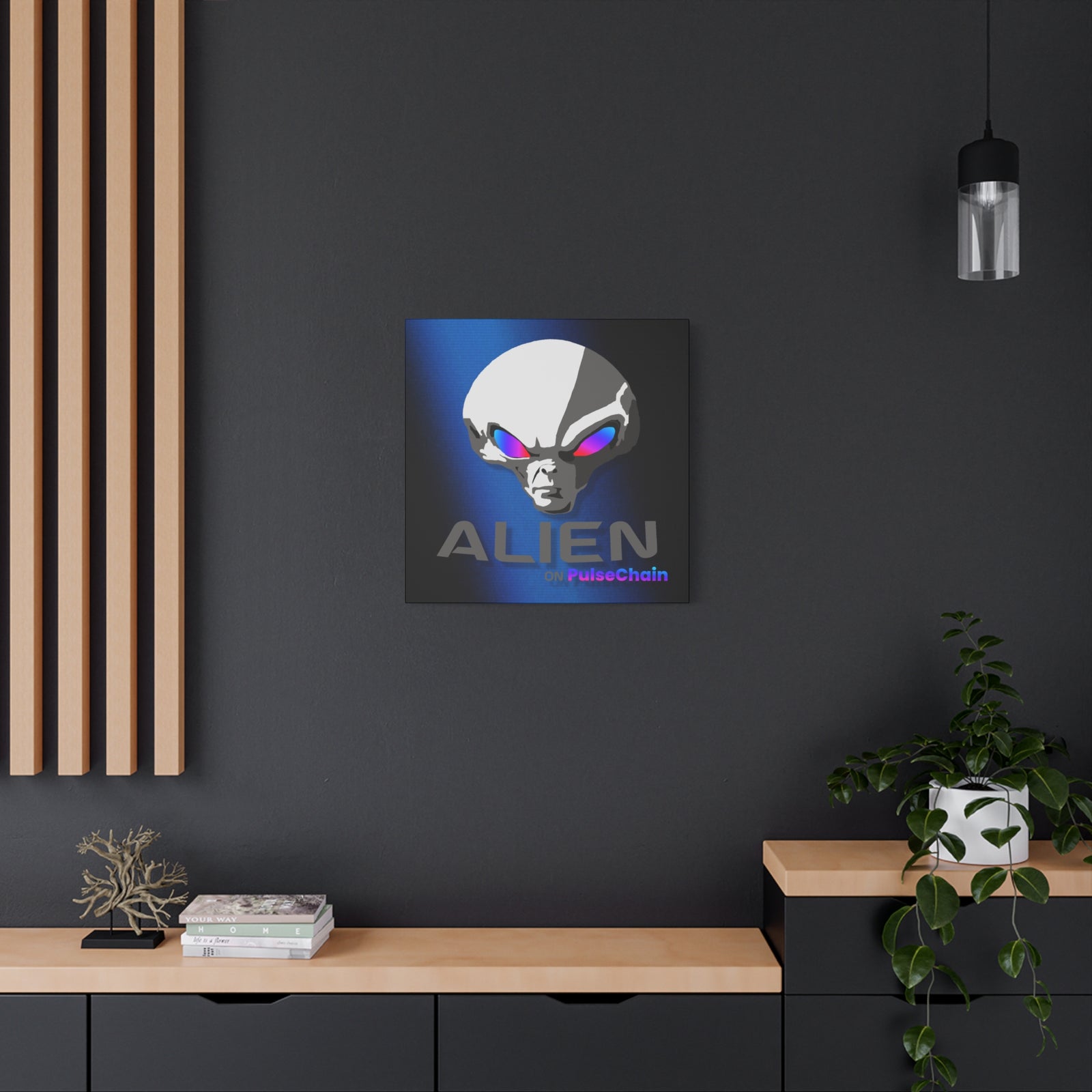 Alien - Premium Wall Canvas