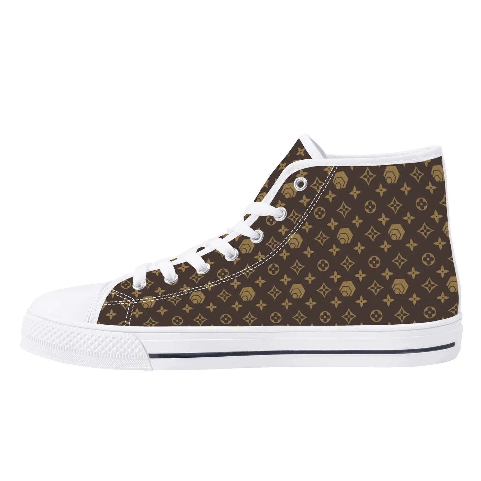 Designer HEX - Men's Canvas High Tops - The Pulsican Store