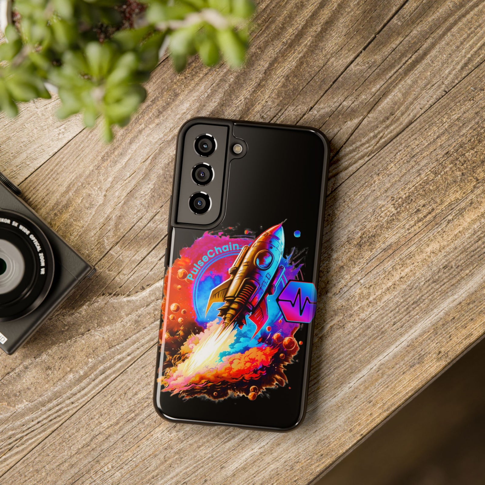 PulseChain Rocket - Tough Phone Case