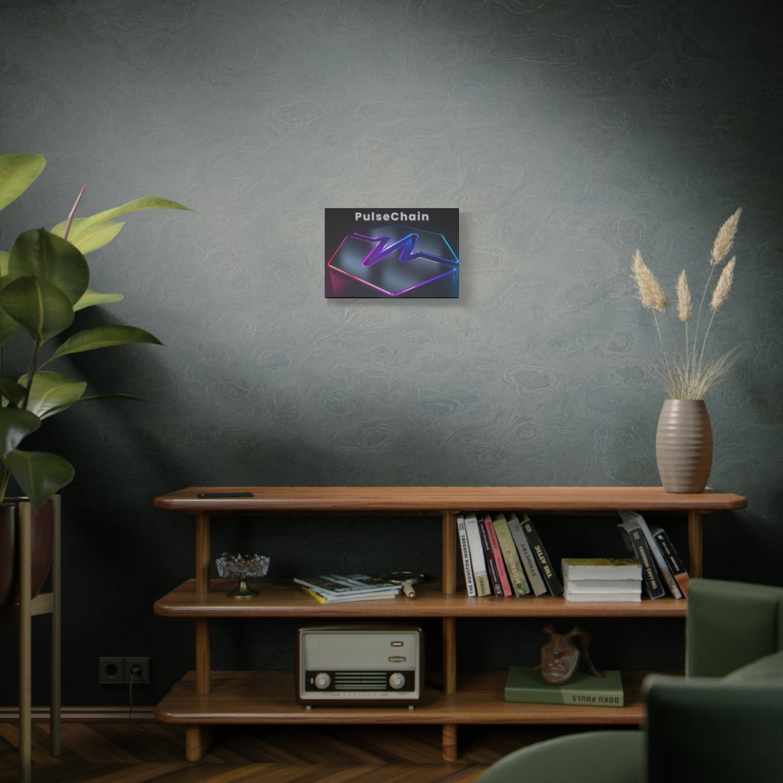 PulseChain - Premium Wall Canvas - The Pulsican Store