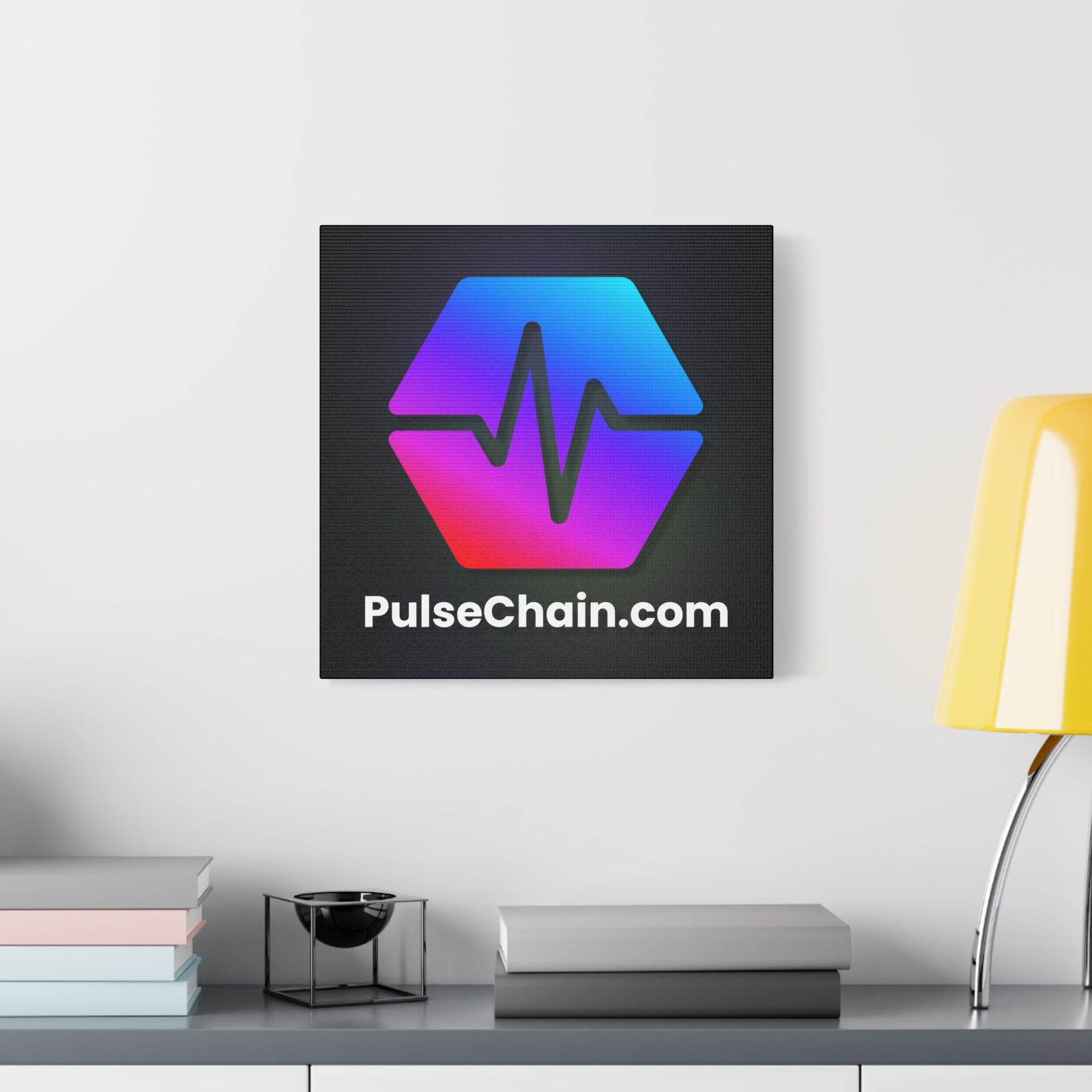 PulseChain - Premium Wall Canvas - The Pulsican Store