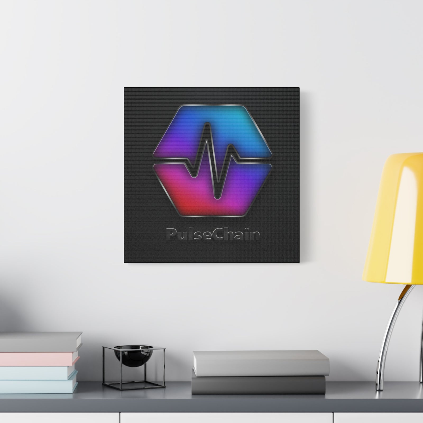 PulseChain - Premium Wall Canvas - The Pulsican Store