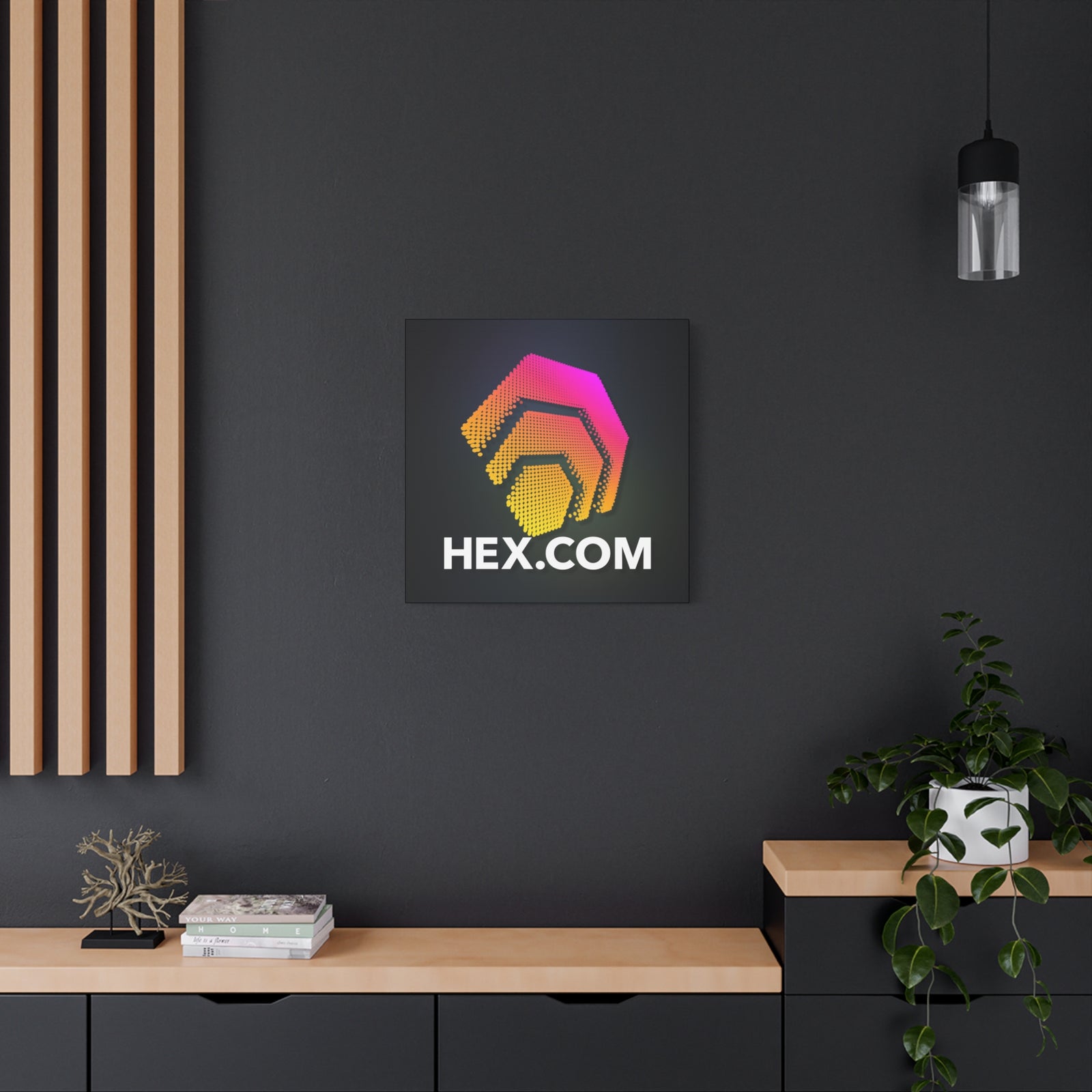 HEX - Premium Wall Canvas - The Pulsican Store