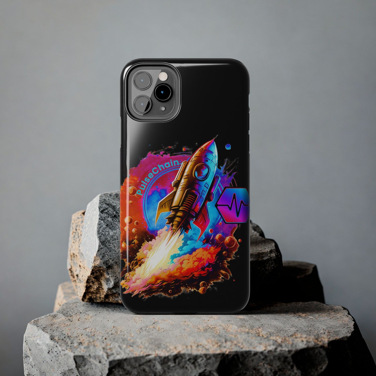 PulseChain Rocket - Tough Phone Case