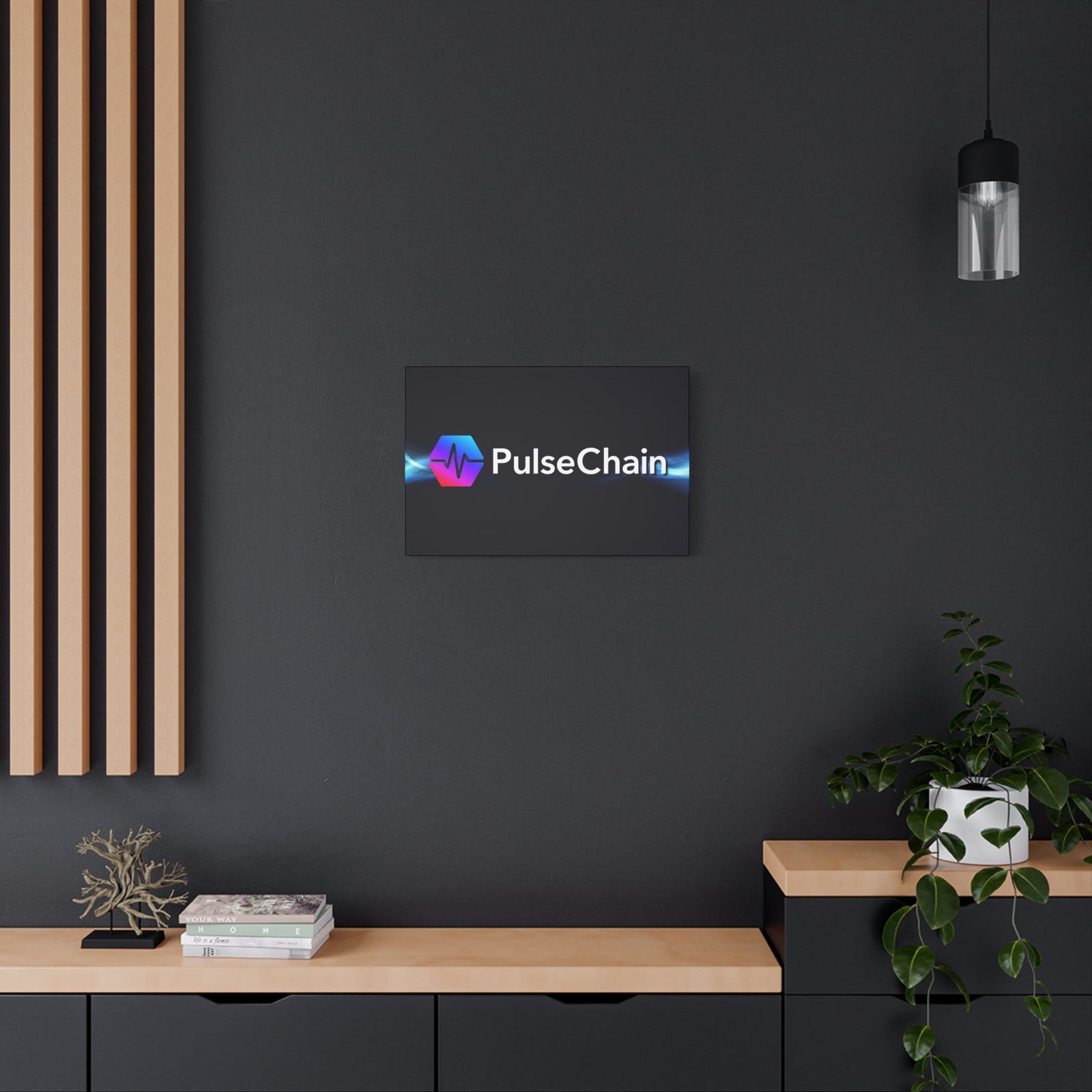 PulseChain - Premium Wall Canvas - The Pulsican Store