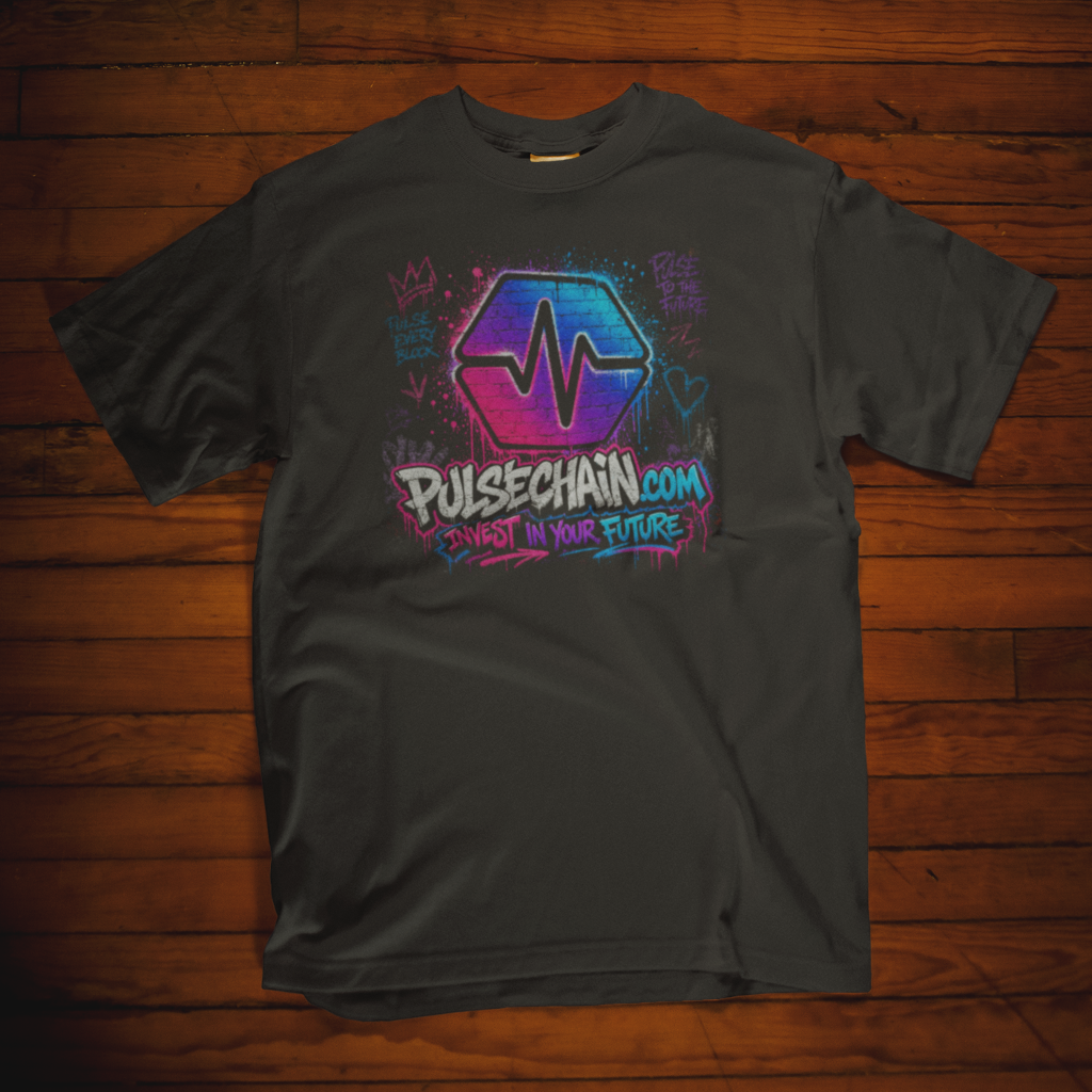 PulseChain Graffiti - FREE T Shirt