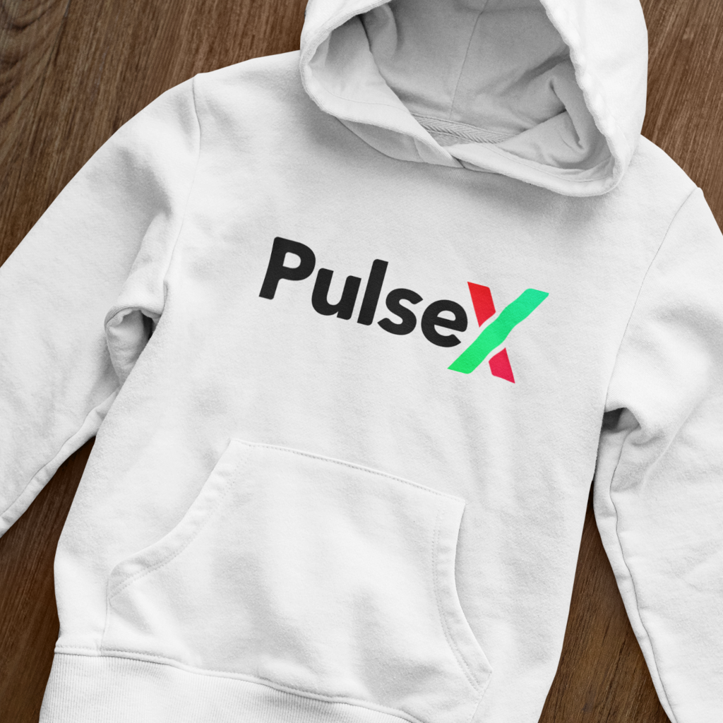 PulseX - White Hoodie - The Pulsican Store