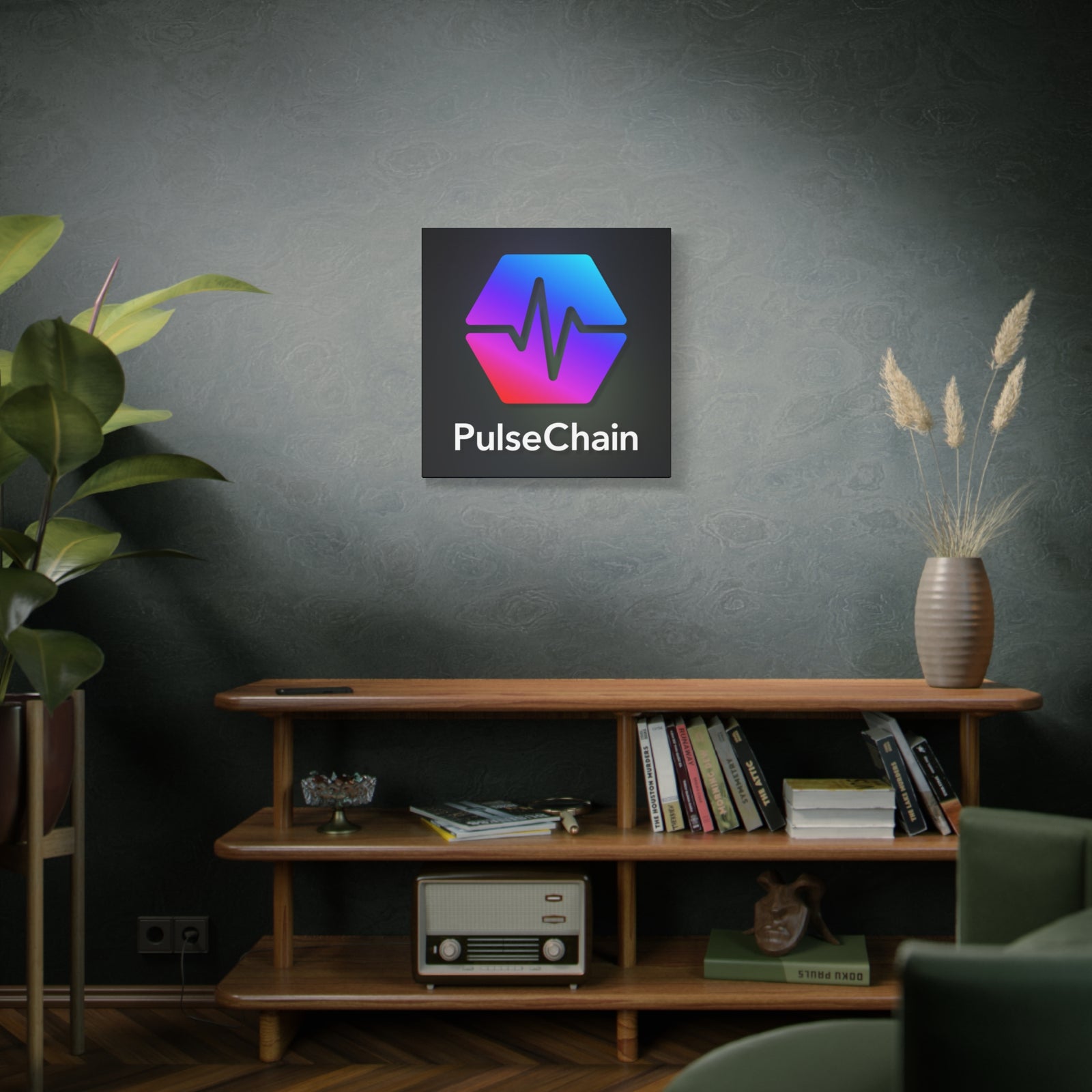 PulseChain - Premium Wall Canvas - The Pulsican Store
