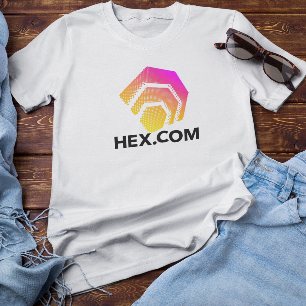 Hex.Com Logo - White T Shirt - The Pulsican Store