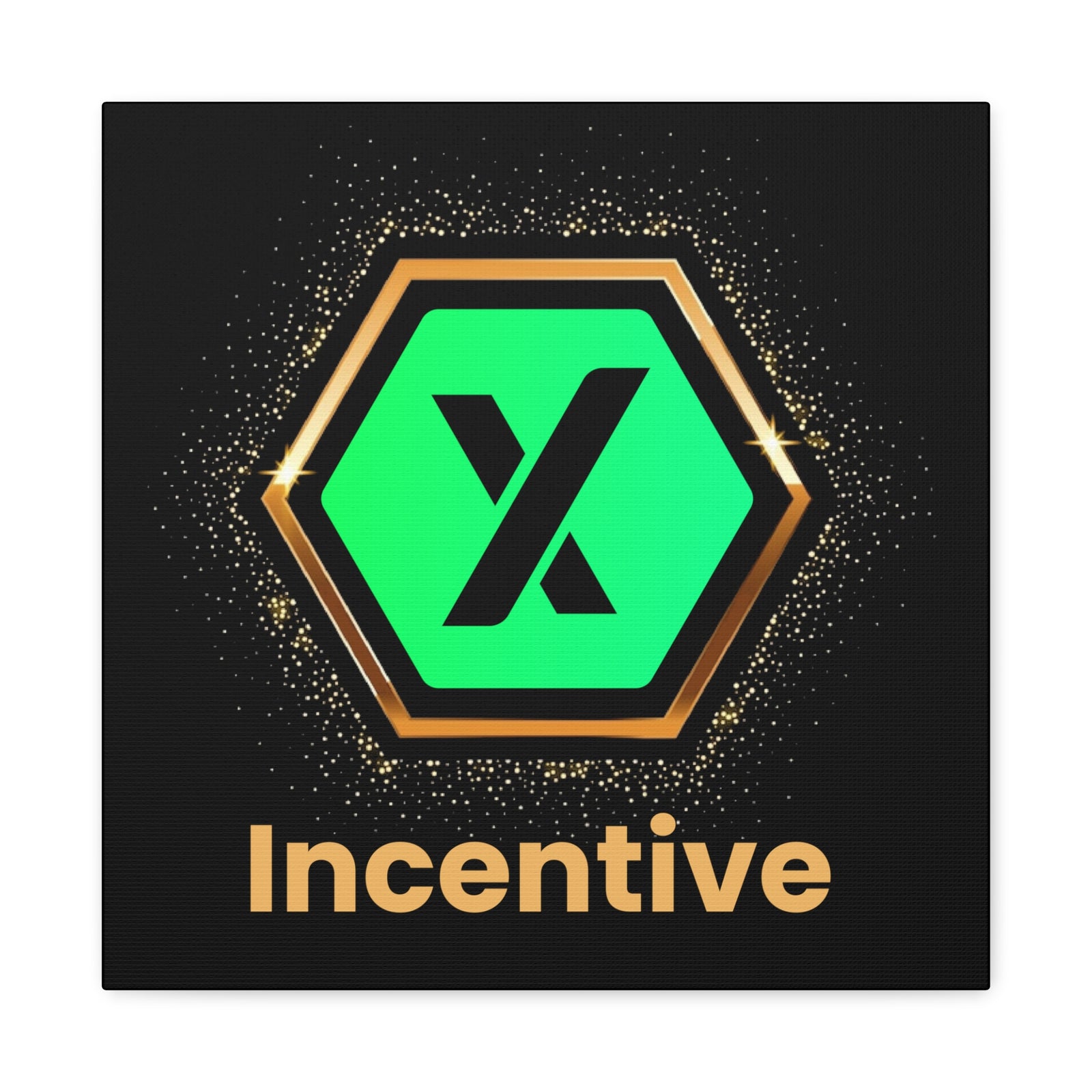 Golden INC - Premium Wall Canvas - The Pulsican Store