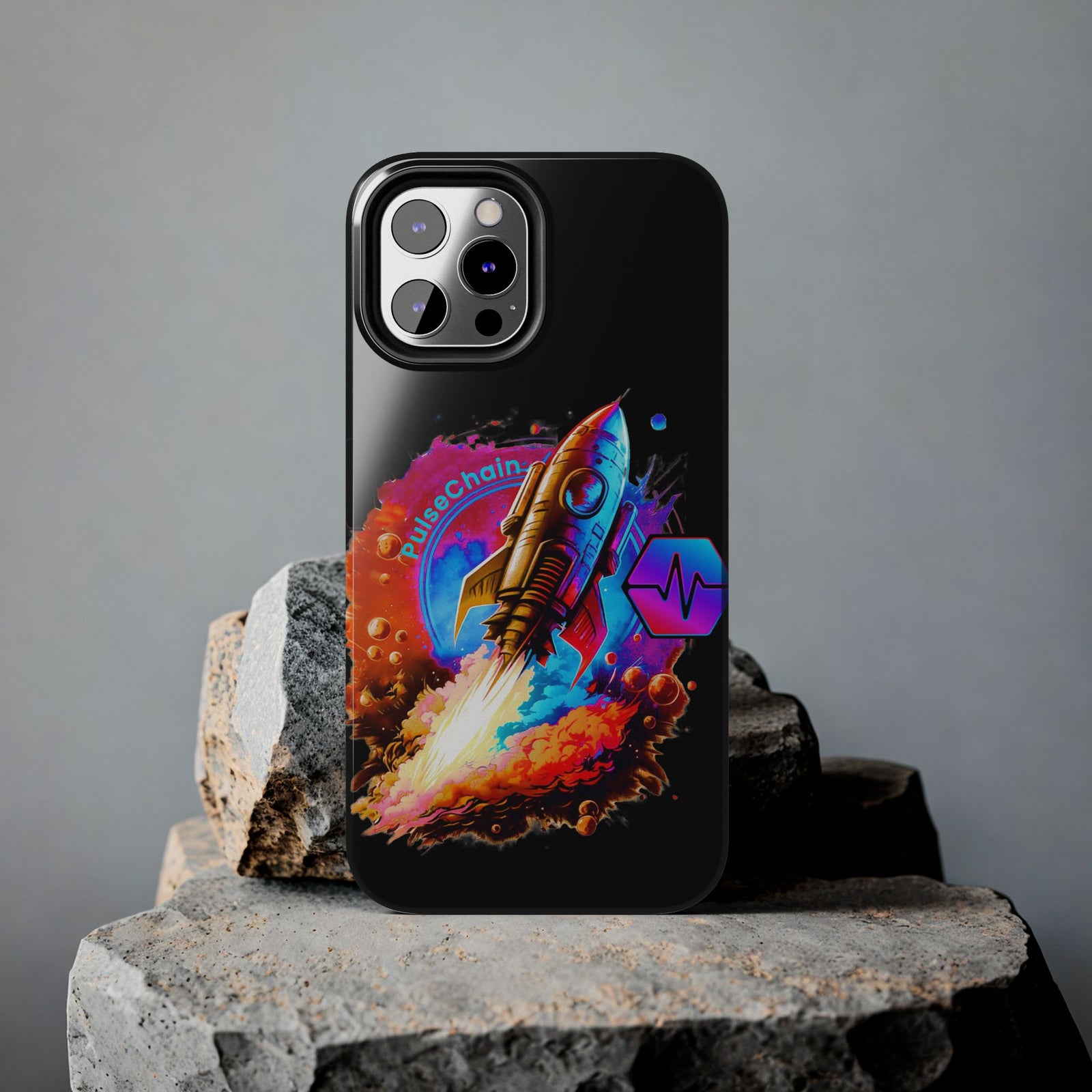 PulseChain Rocket - Tough Phone Case