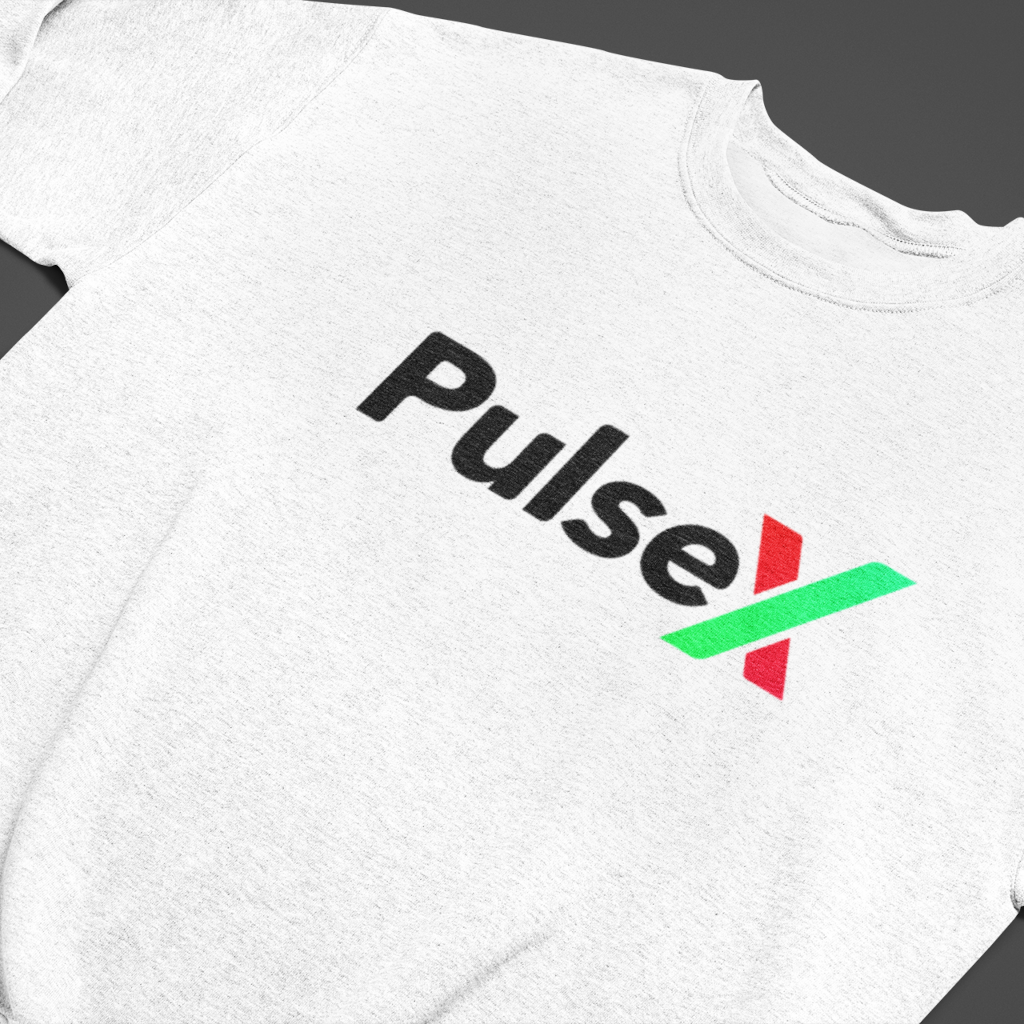 PulseX - White Sweatshirt - The Pulsican Store