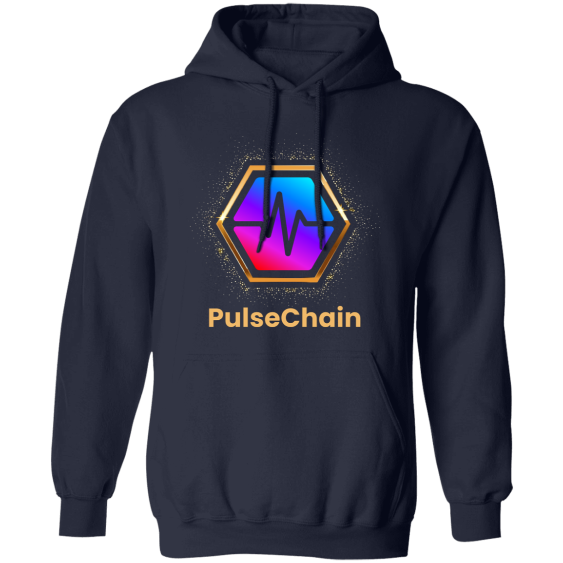 Golden PulseChain - Hoodie - The Pulsican Store