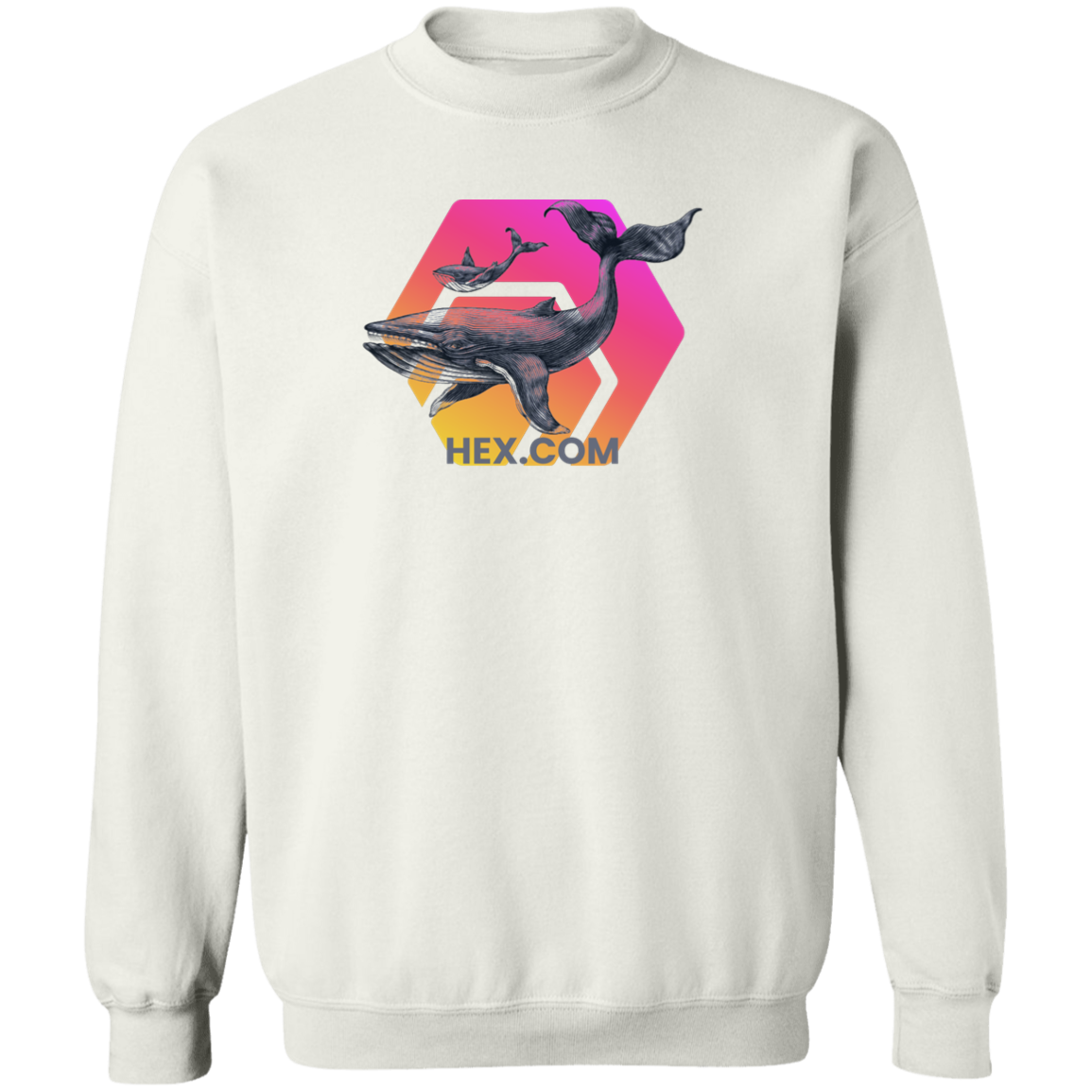 Hex Whale - Sweatshirt - The Pulsican Store