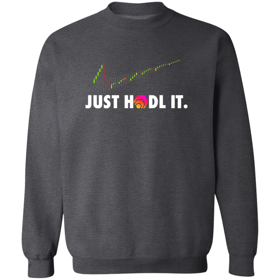 Just HODL It Hex - Sweatshirt - The Pulsican Store