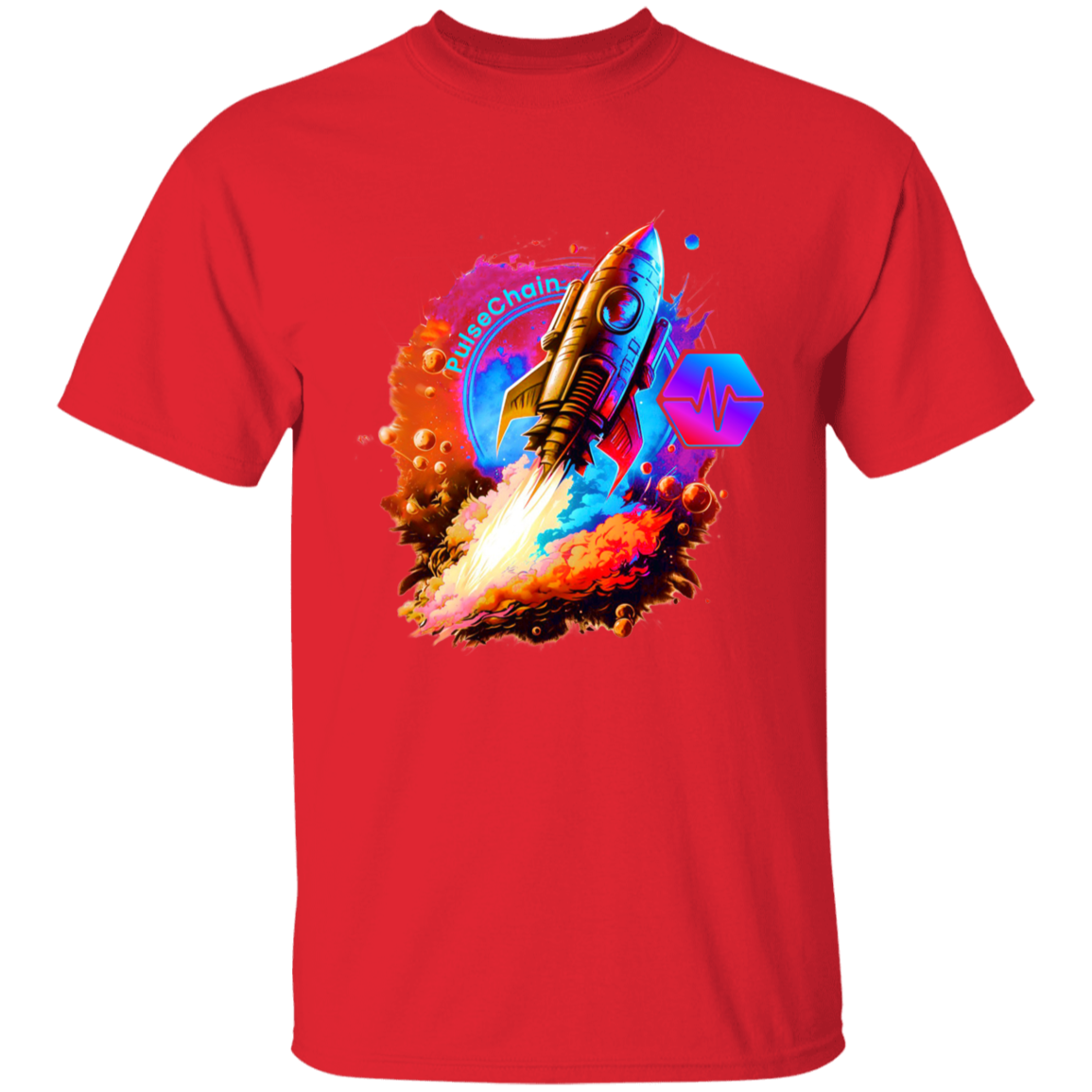 PulseChain Rocket - Youth Tee - The Pulsican Store