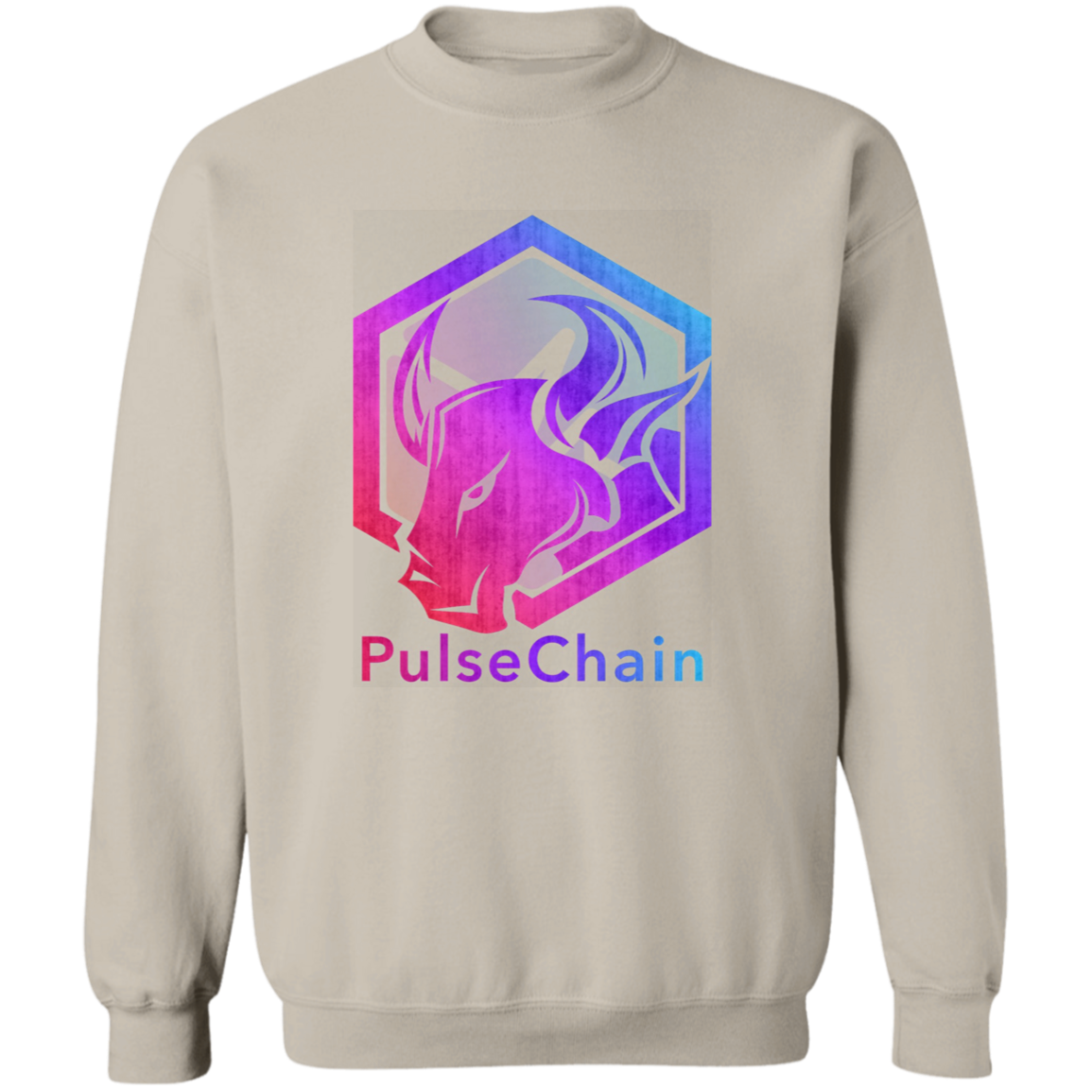 PulseChain Bull - Sweatshirt - The Pulsican Store