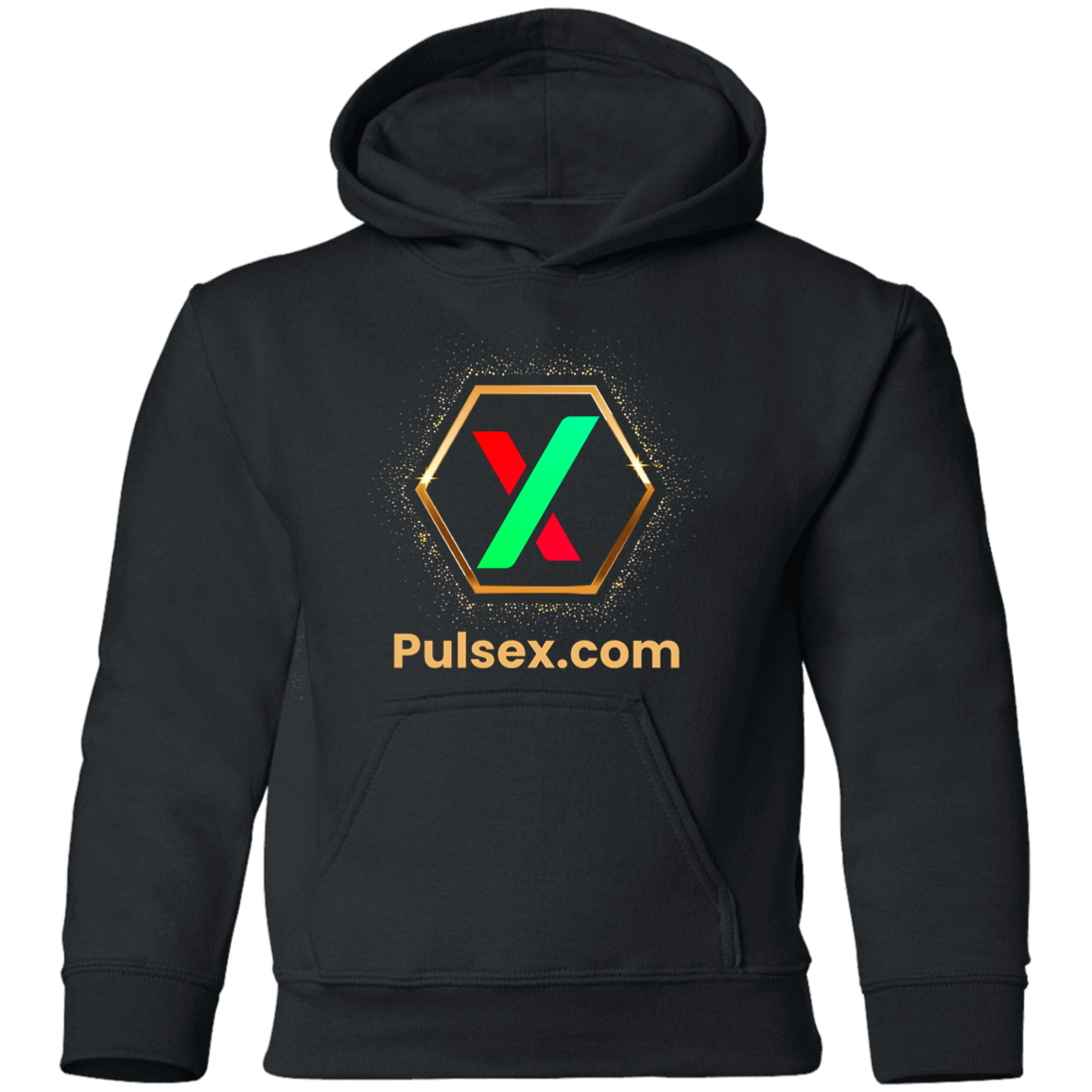 Golden PulseX - Youth Hoodie - The Pulsican Store