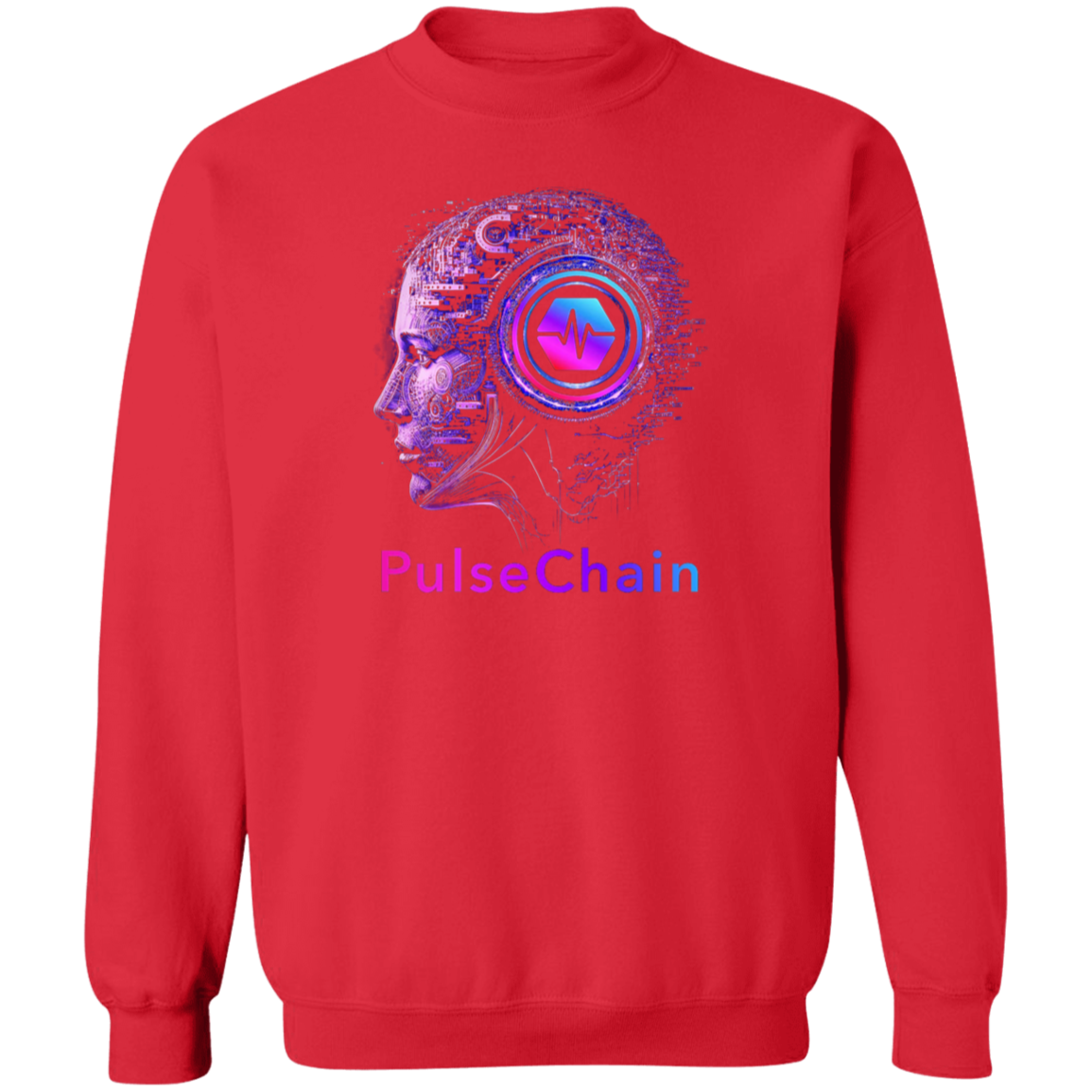 Think PulseChain - Sweatshirt - The Pulsican Store