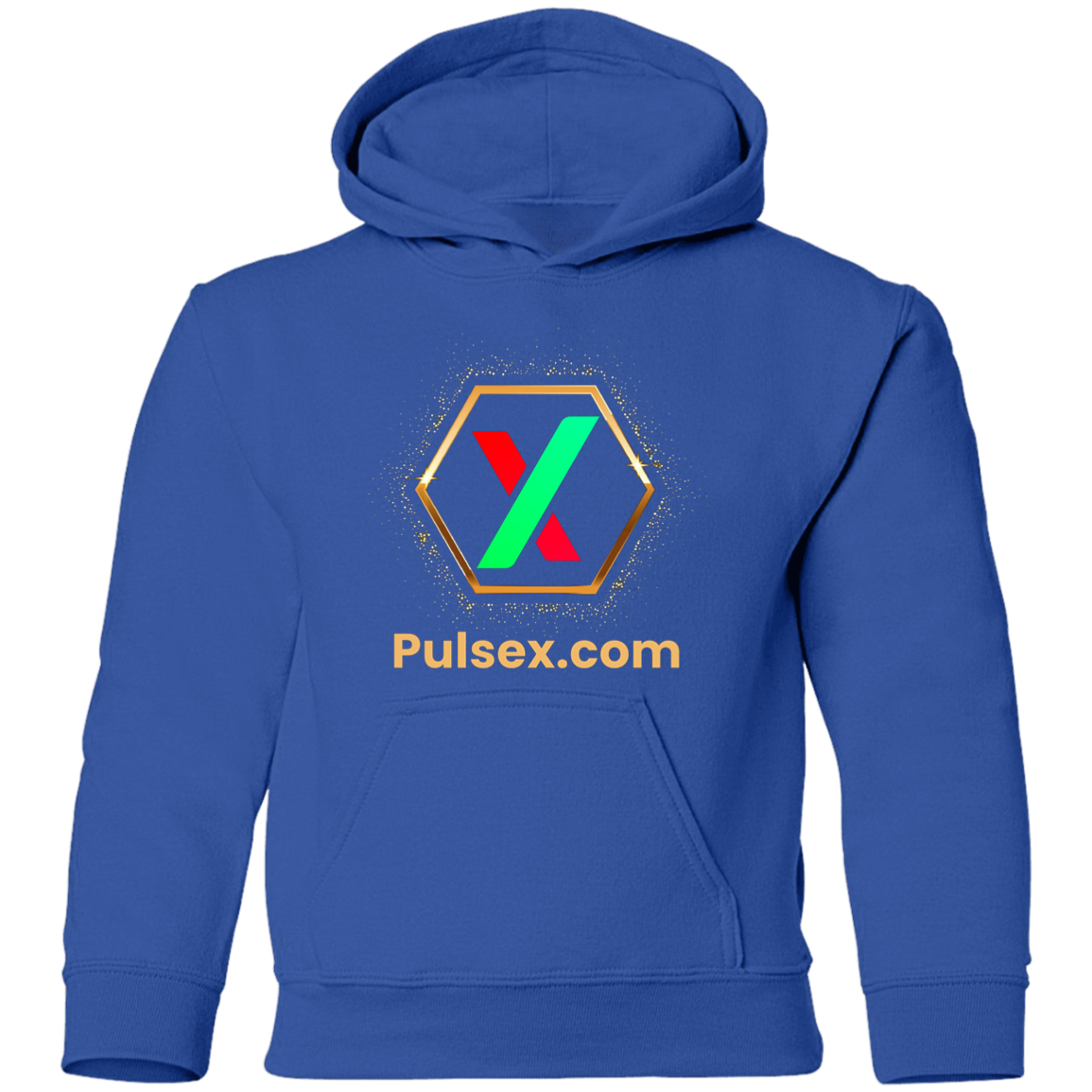 Golden PulseX - Youth Hoodie - The Pulsican Store