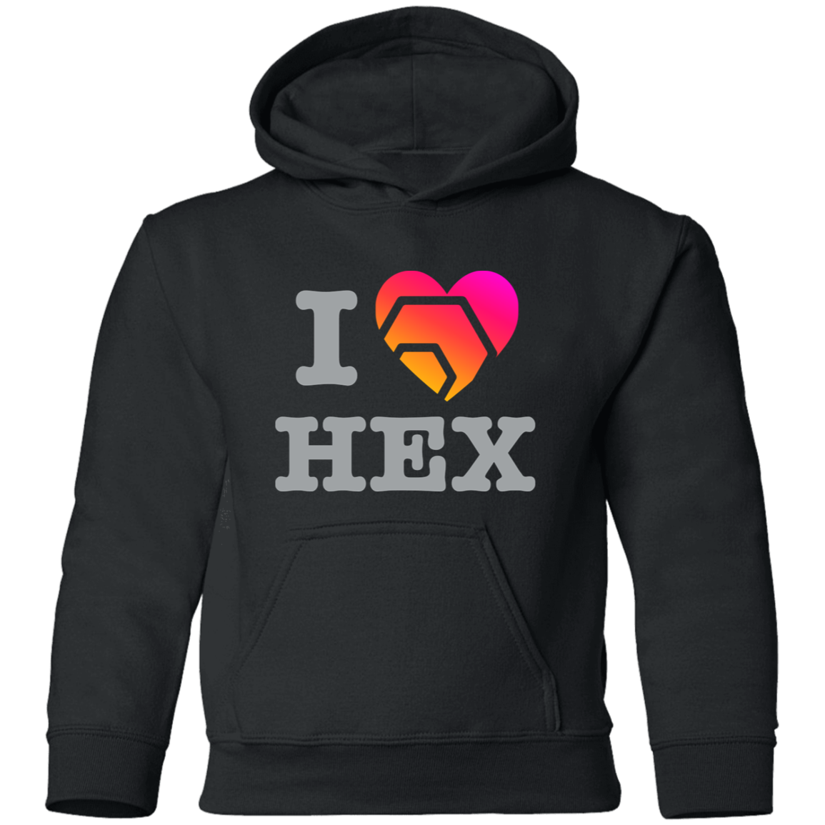 I Love HEX - Youth Hoodie - The Pulsican Store