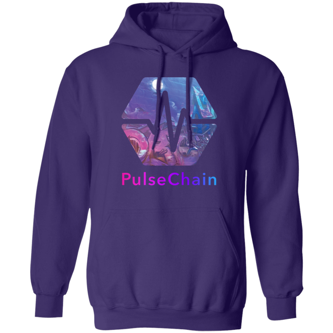 PulseChain Graffiti - Hoodie - The Pulsican Store
