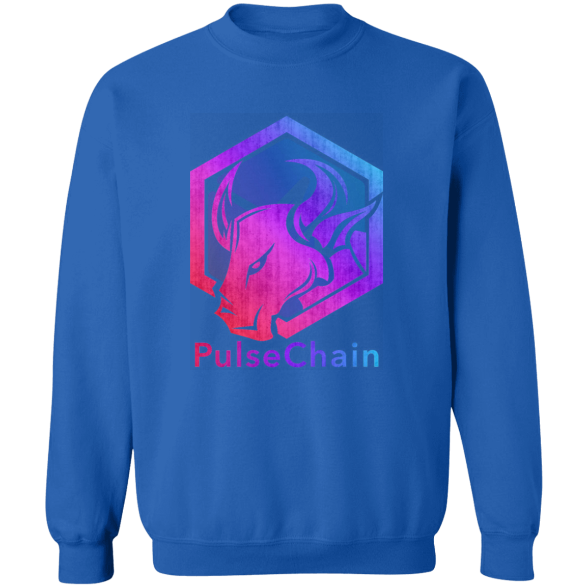 PulseChain Bull - Sweatshirt - The Pulsican Store