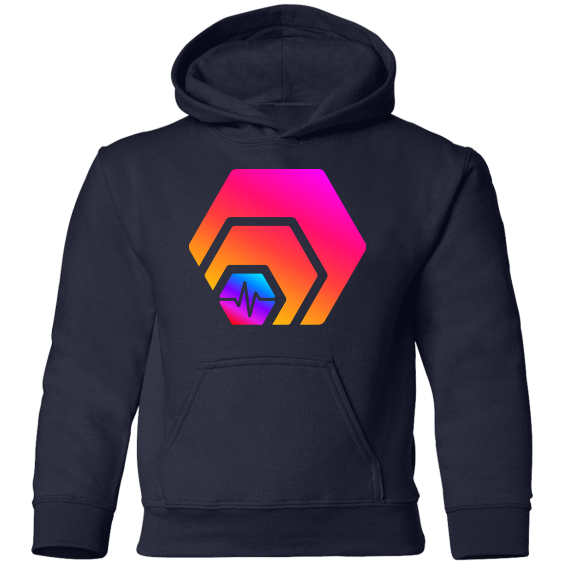 Hex With Pulse Logo - Youth Hoodie - The Pulsican Store