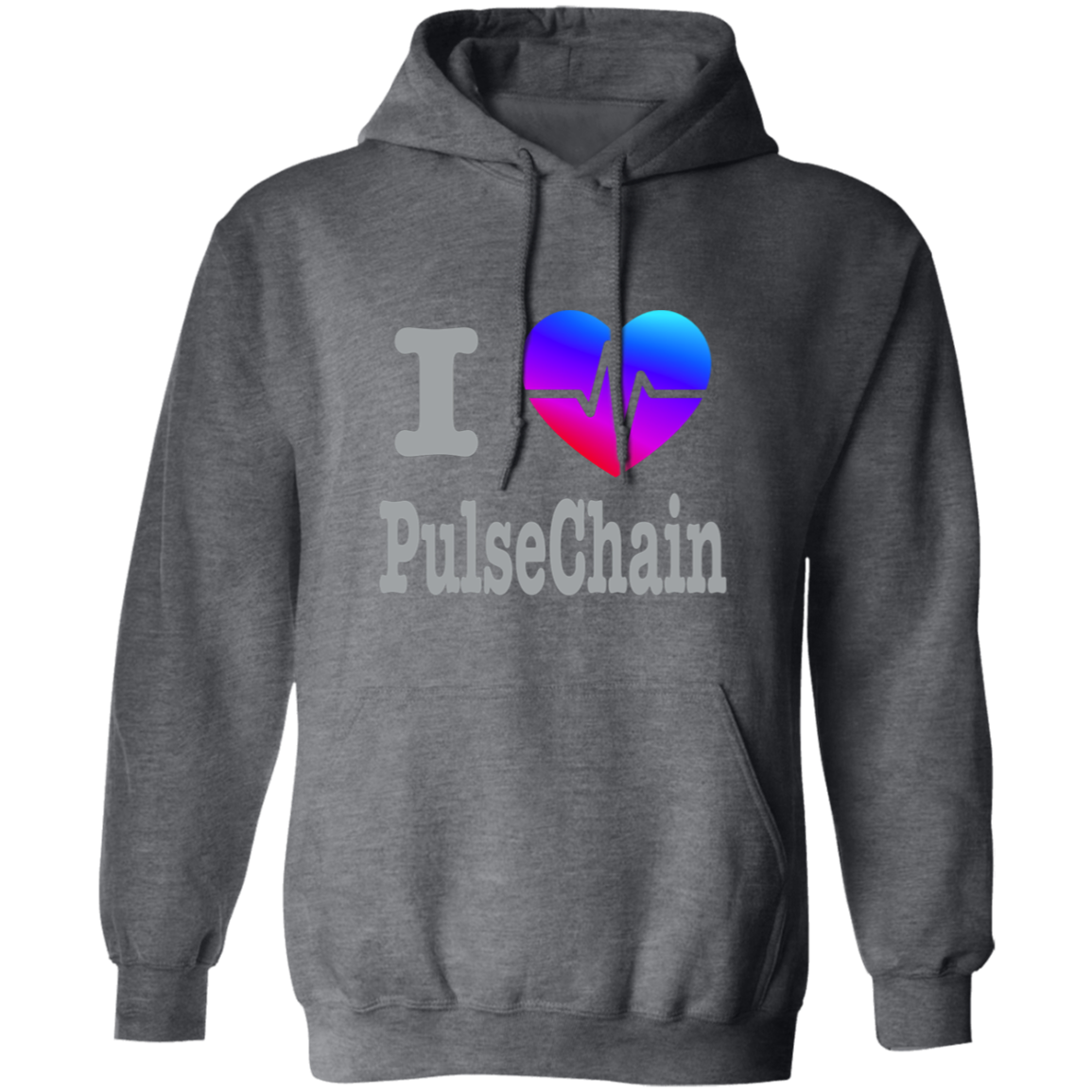 I Love PulseChain - Hoodie - The Pulsican Store