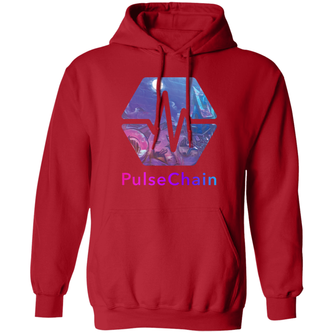 PulseChain Graffiti - Hoodie - The Pulsican Store