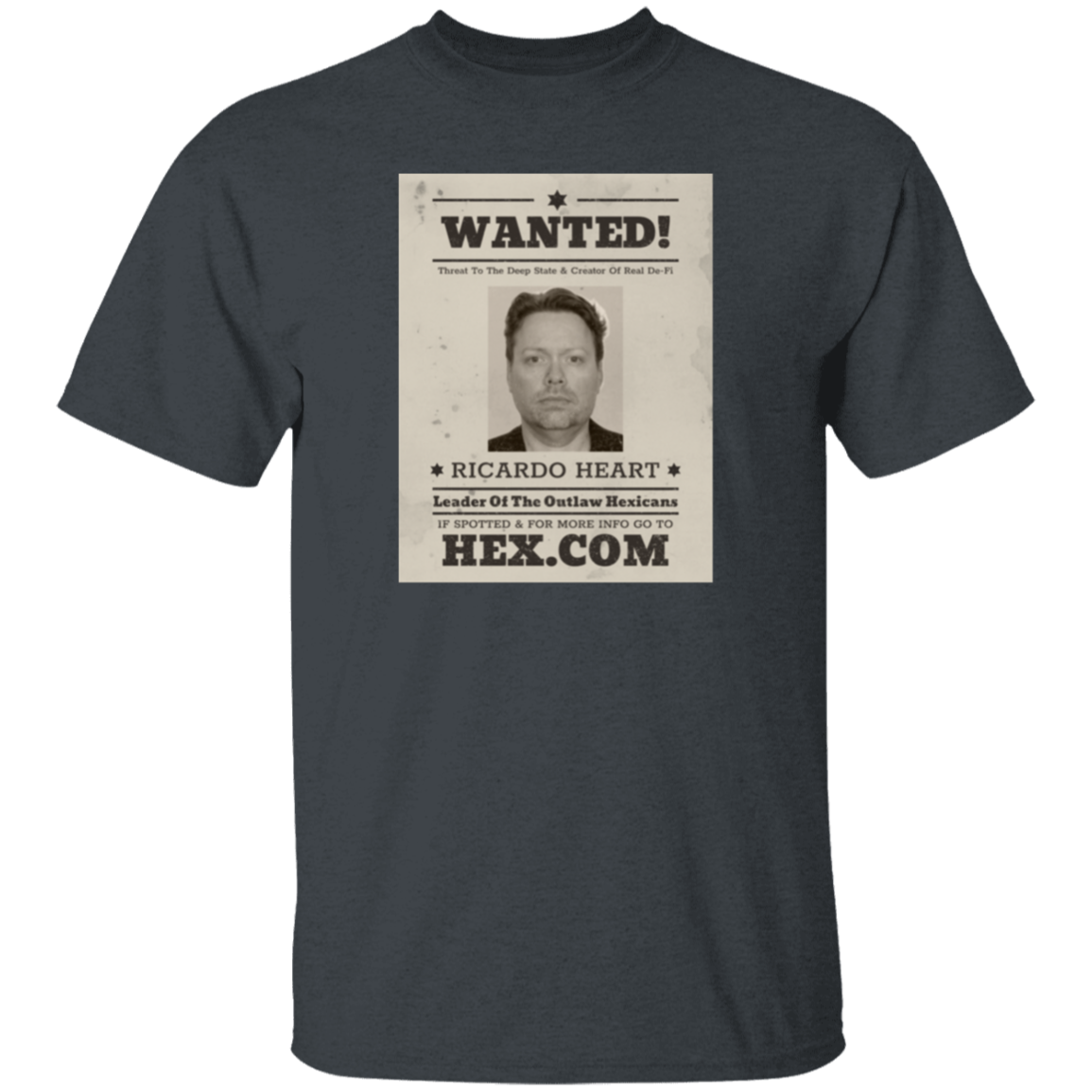 Wanted RH - T Shirt - The Pulsican Store