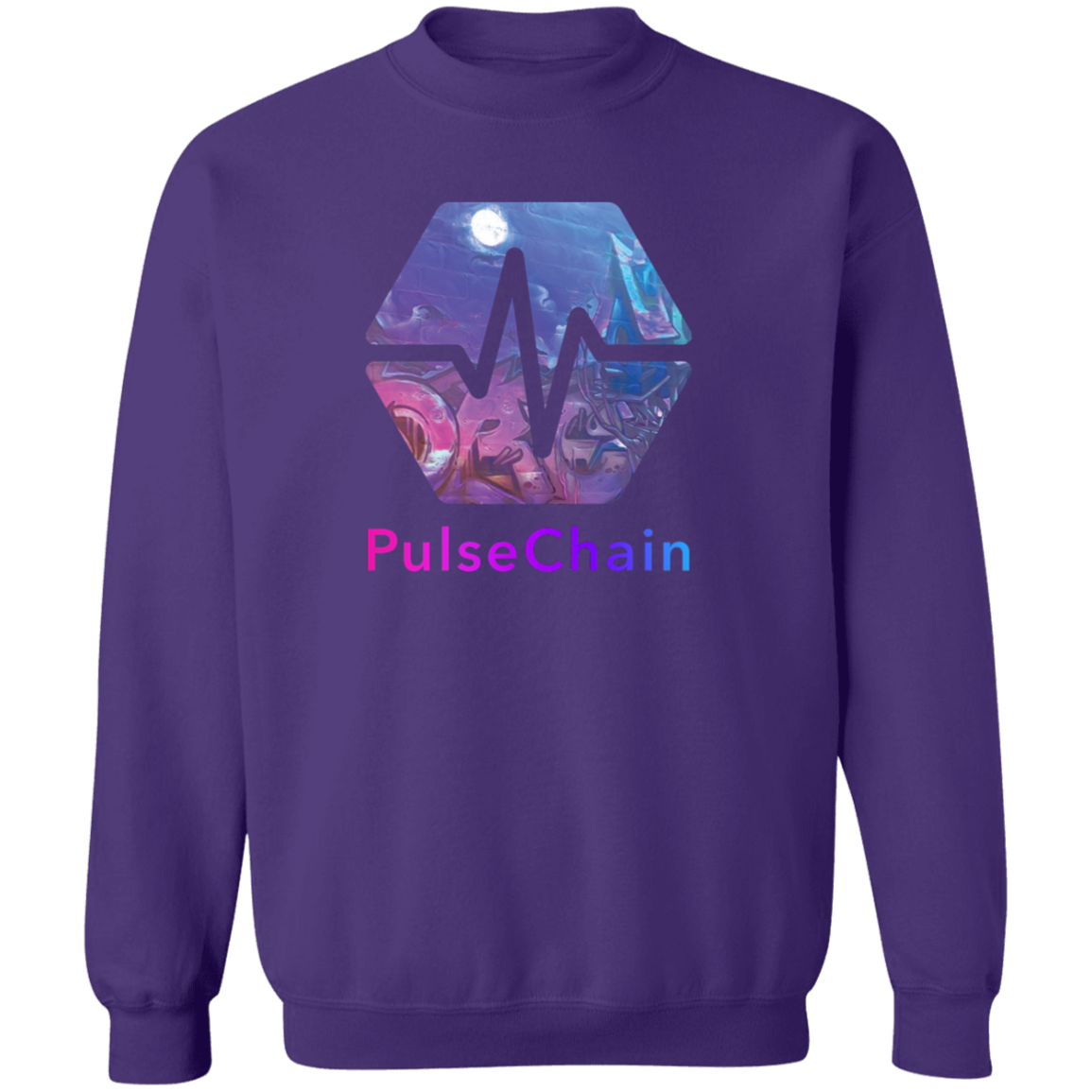 PulseChain Graffiti - Sweatshirt - The Pulsican Store