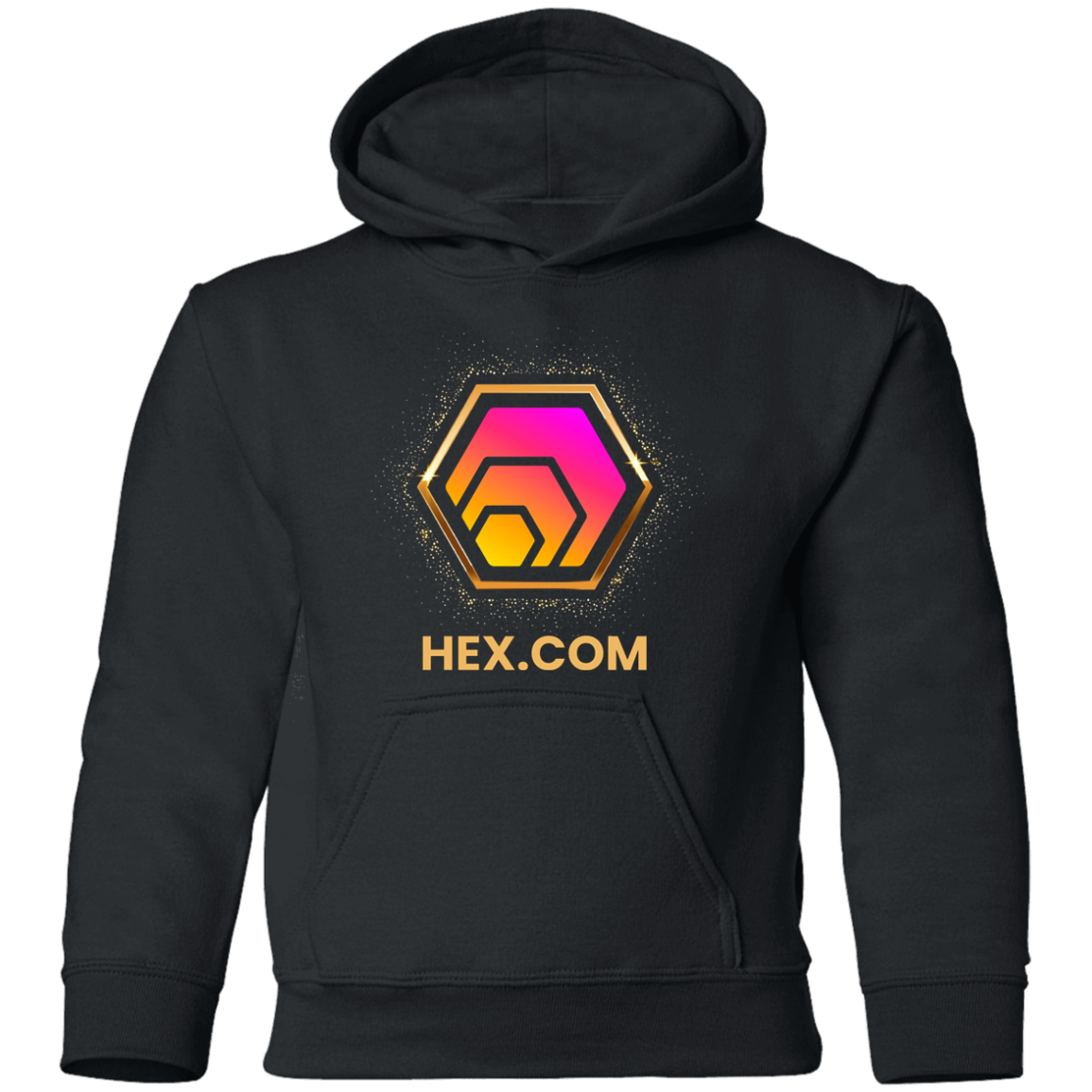 Golden Hex- Youth Hoodie - The Pulsican Store