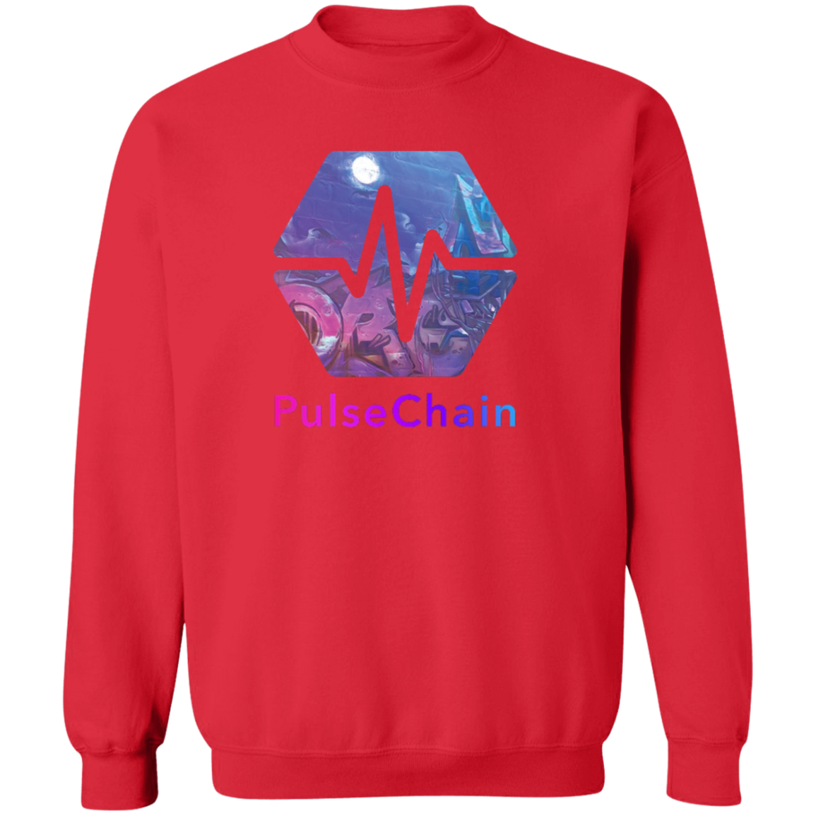 PulseChain Graffiti - Sweatshirt - The Pulsican Store