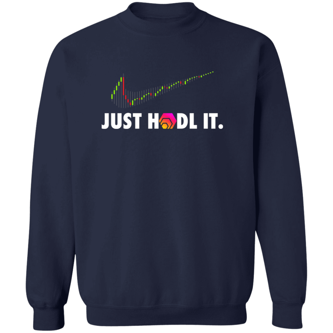 Just HODL It Hex - Sweatshirt - The Pulsican Store