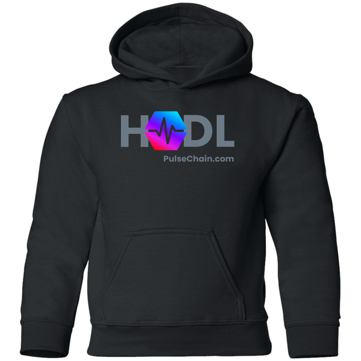 PulseChain HODL - Youth Hoodie - The Pulsican Store