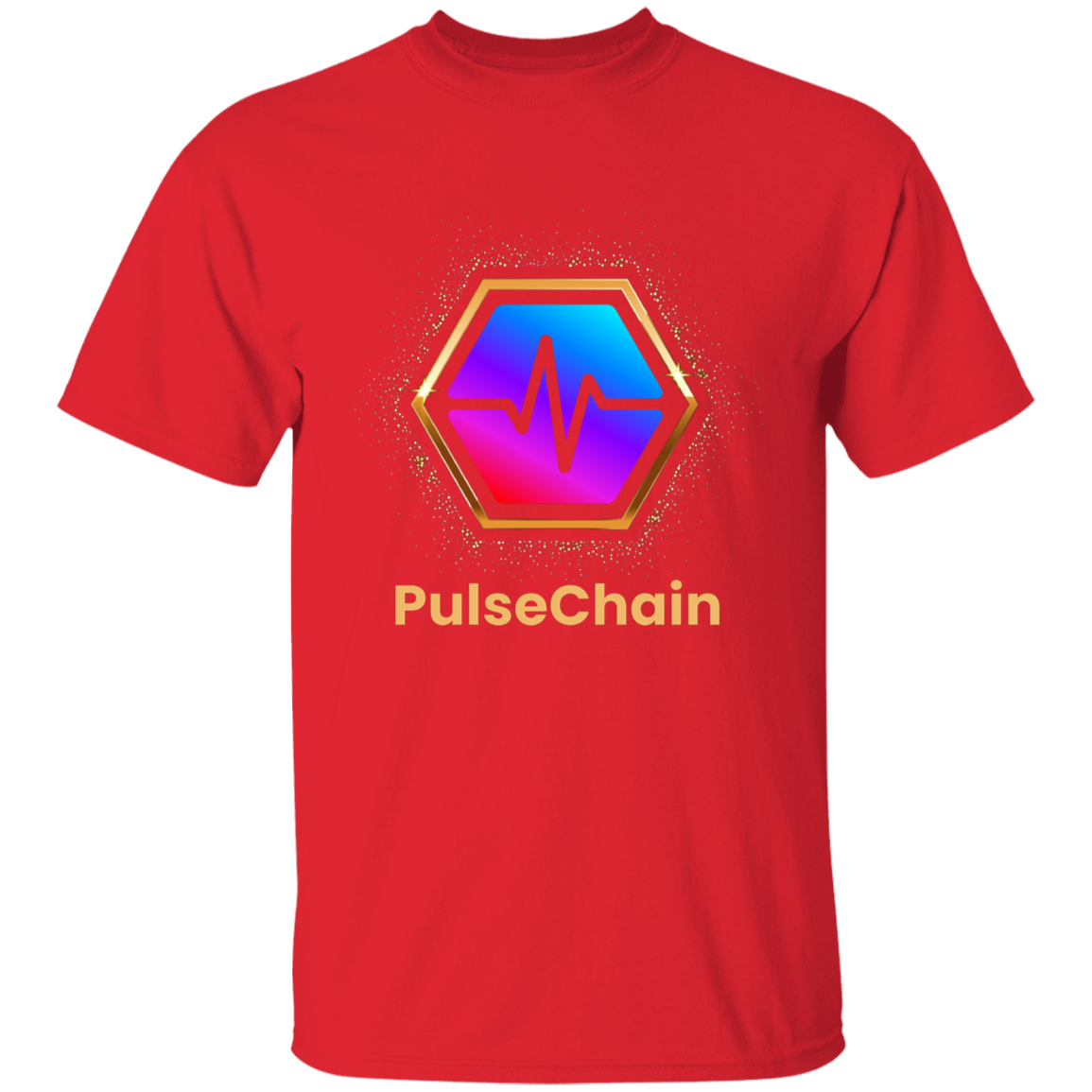 Golden PulseChain - Youth Tee - The Pulsican Store