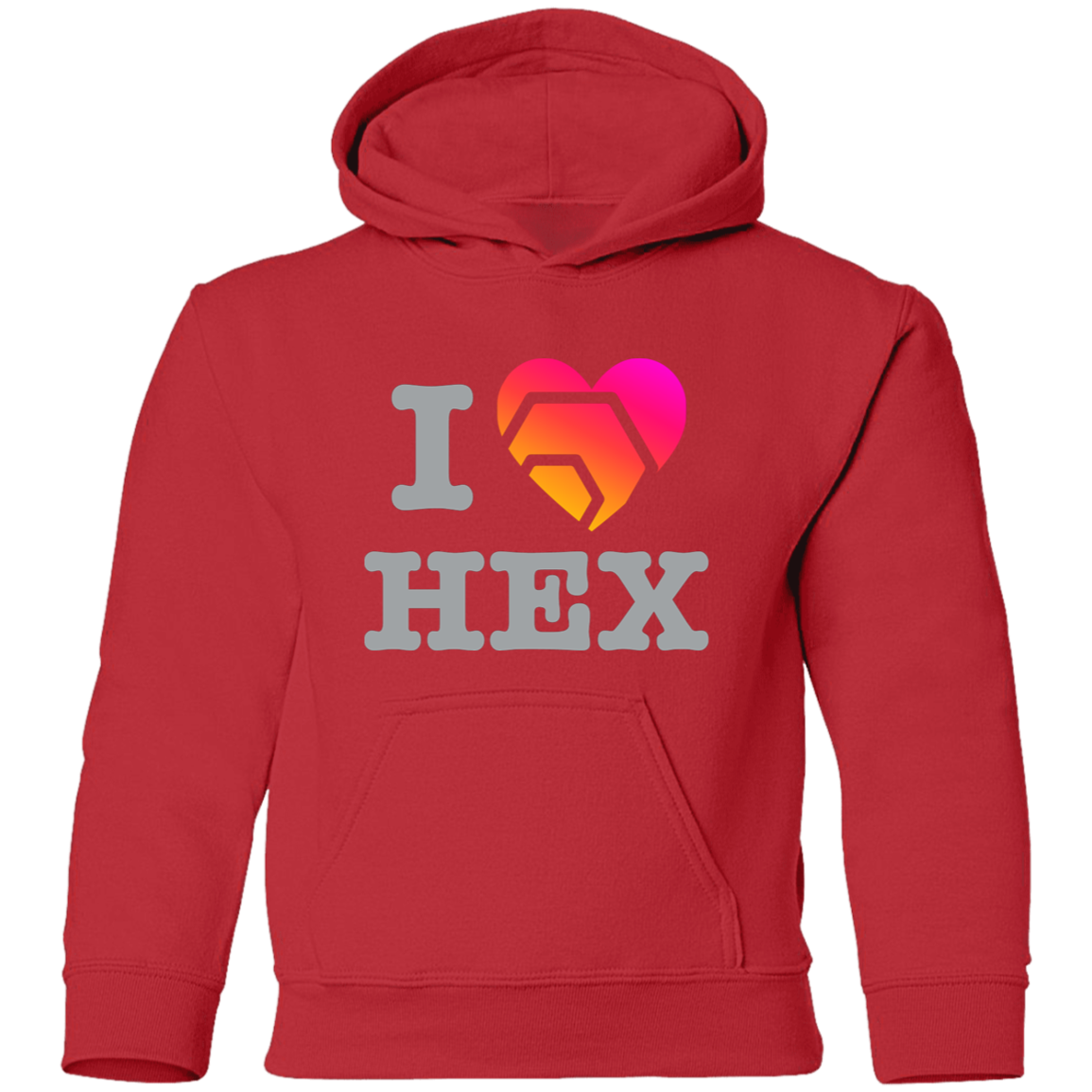 I Love HEX - Youth Hoodie - The Pulsican Store