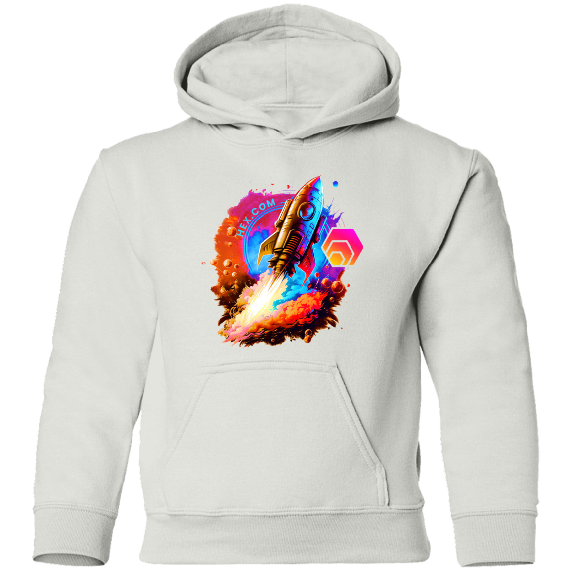 Hex Rocket - Youth Hoodie - The Pulsican Store