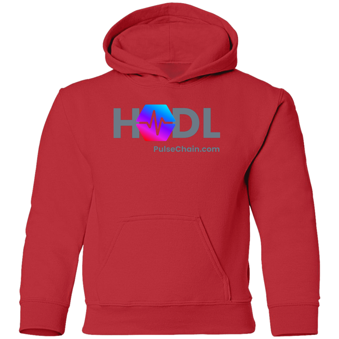 PulseChain HODL - Youth Hoodie - The Pulsican Store
