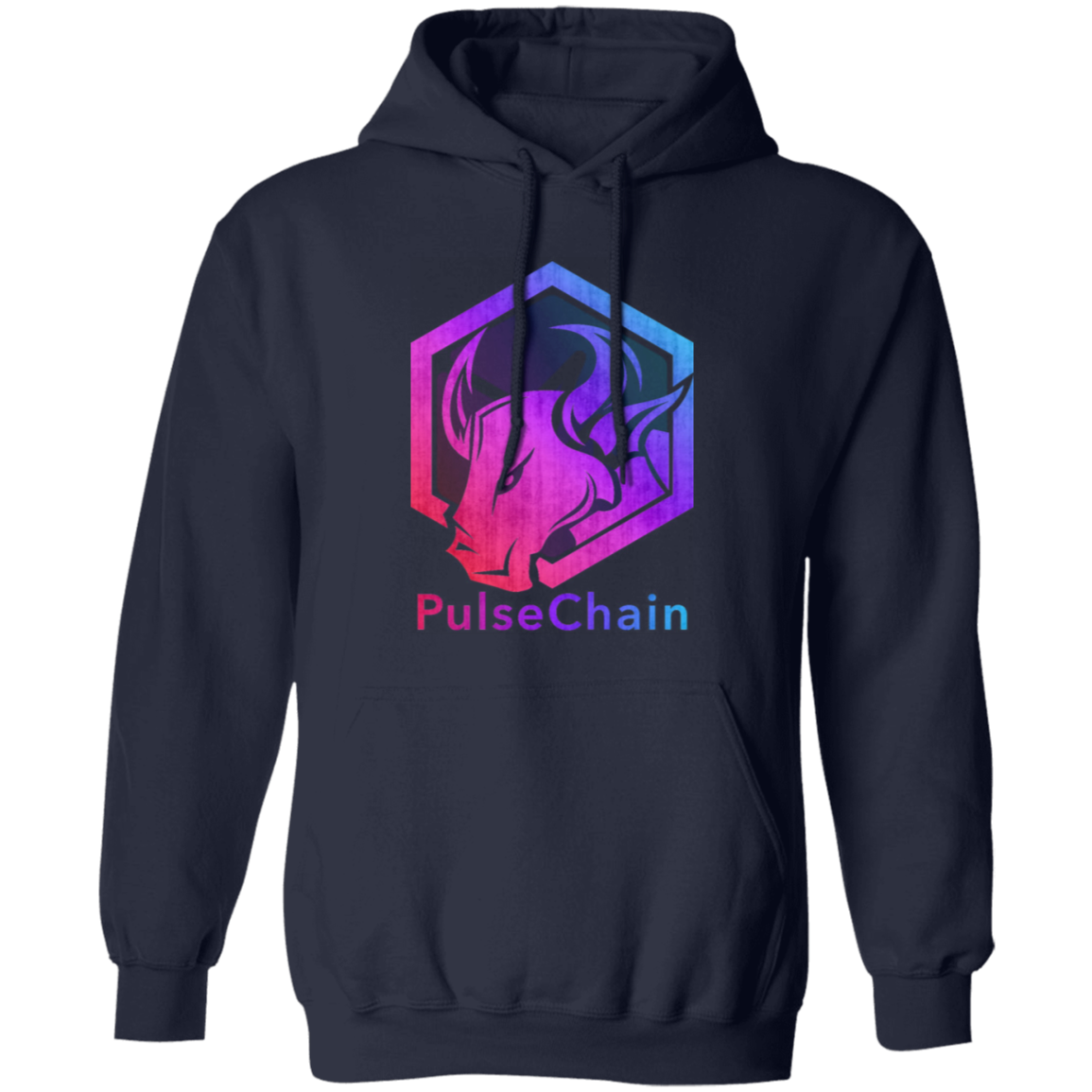 PulseChain Bull - Hoodie - The Pulsican Store