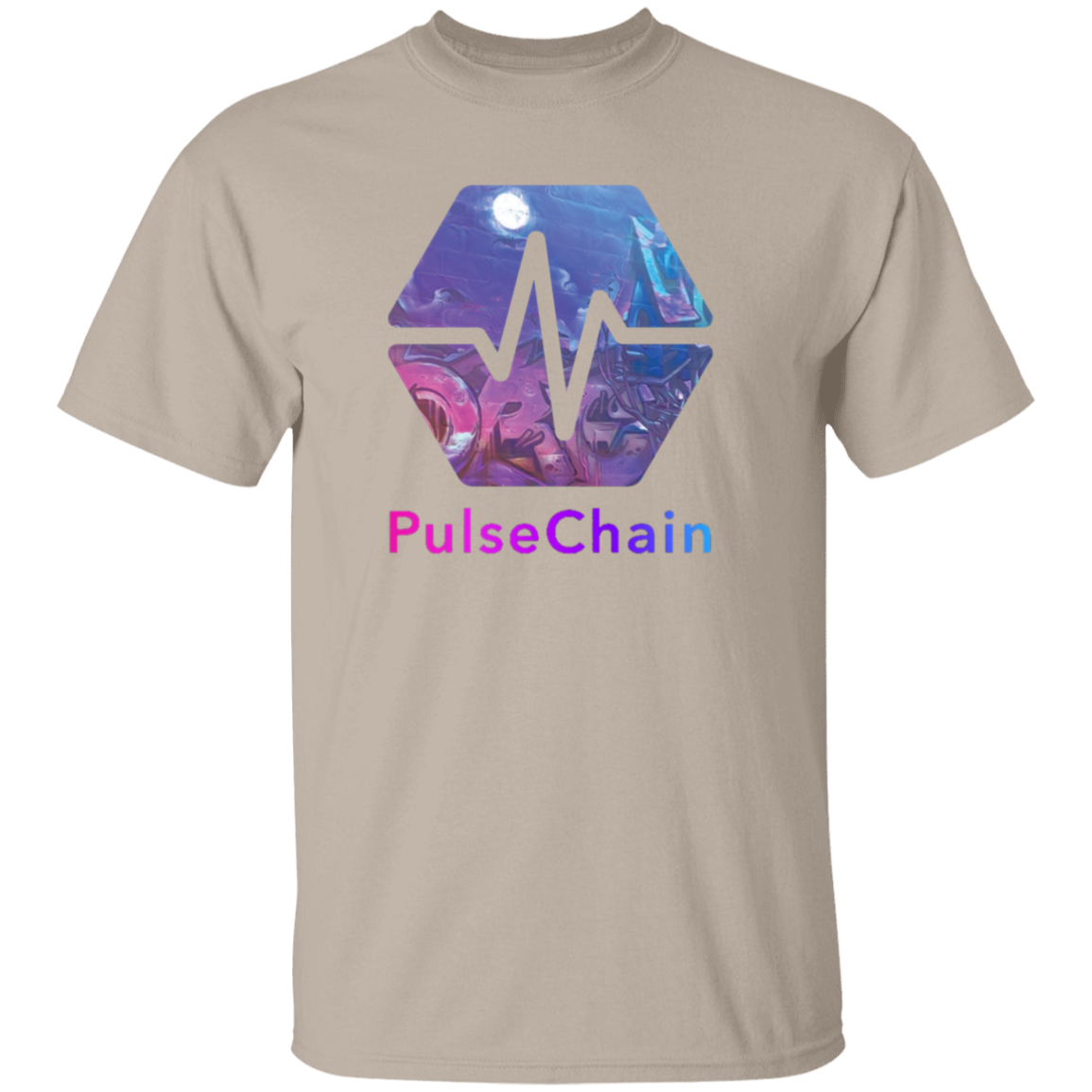 PulseChain Graffiti - T Shirt - The Pulsican Store